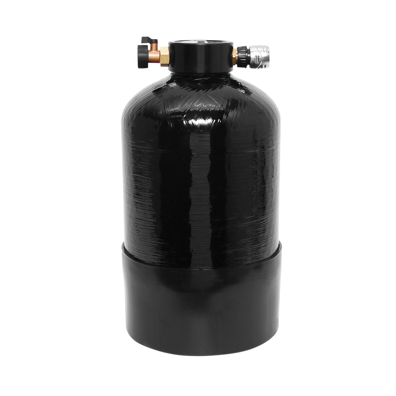 0.5 Cubic Foot Fiberglass Water Storage Tank with Cap and Riser - Ideal for Residential, Commercial, and Industrial Water Filtration Systems