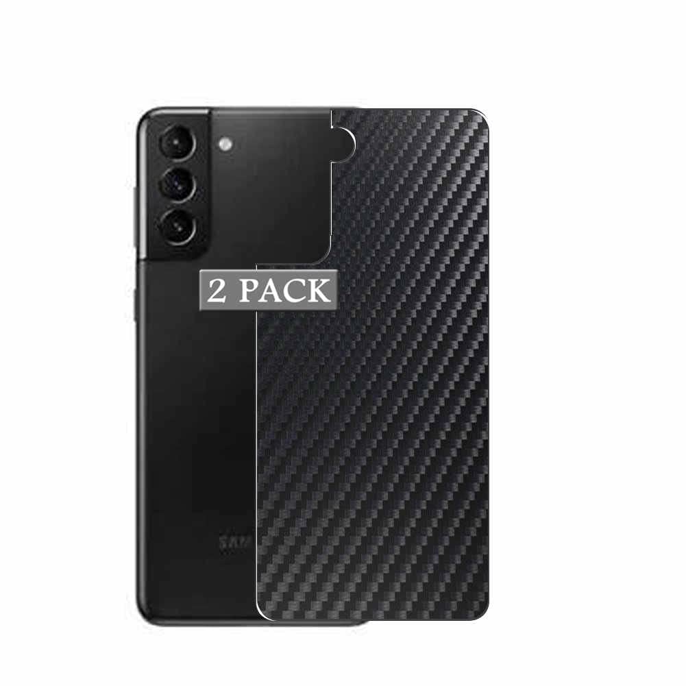 2-Pack Back Protector Film for vivo Y20A - Black Sticker Skin (Not Tempered Glass) - Scratch-Resistant Protection for Daily Use & Travel