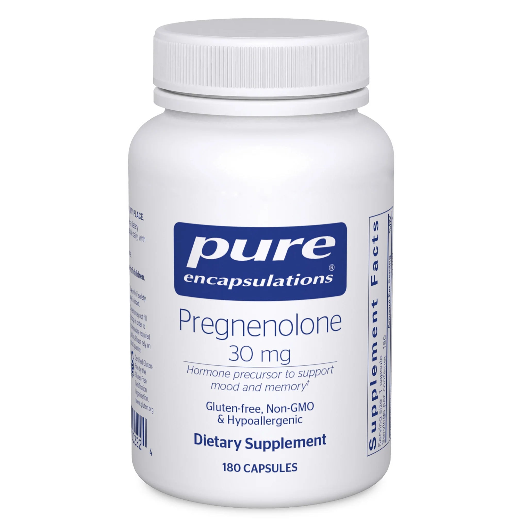 Best Pregnenolone 30 mg Supplement for Hormone Balance & Stress Relief - Supports Adrenal Health & Energy Boost - Perfect for Men & Women Seeking Natural Wellness