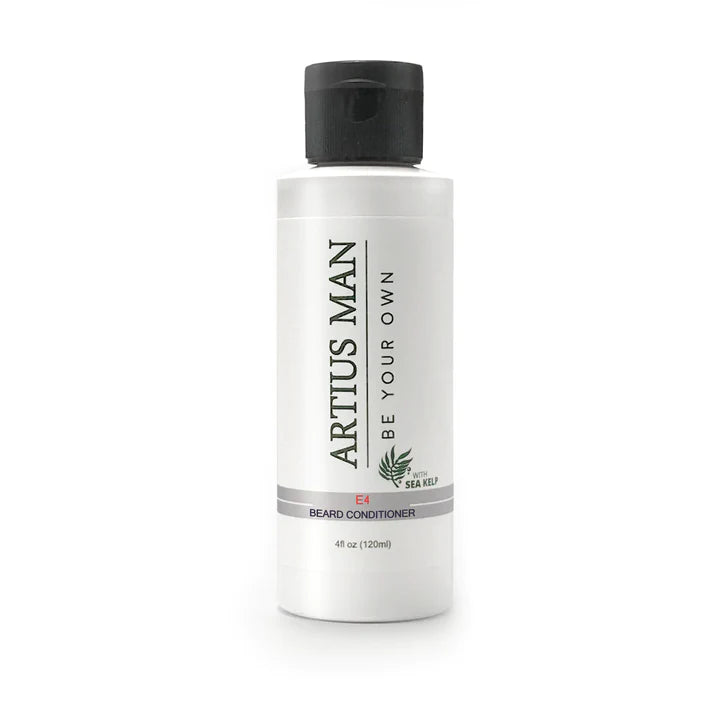 Artius Man E4 Beard Conditioner - Softens & Nourishes Facial Hair | Ideal for Daily Grooming & Beard Care Routine