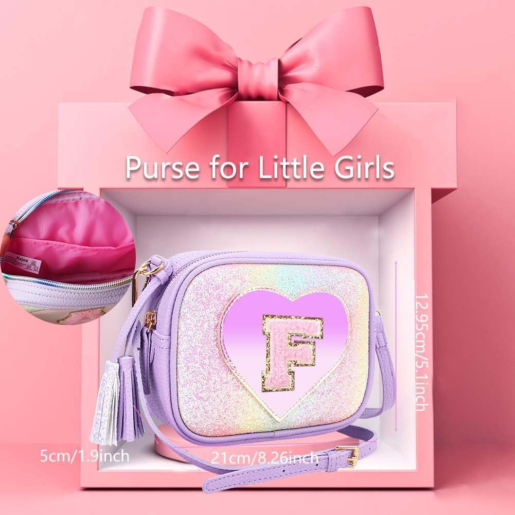 Cute Heart-Shaped Crossbody Purse for Little Girls - Kids Wallet & Birthday Gift for Teens | Perfect for Parties, School, and Everyday Use
