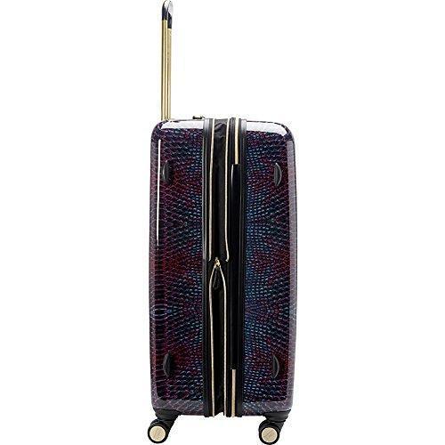 Aimee Kestenberg Women's Ivy 28 ABS with PC 8-Wheel Upright Suitcase - Python Print Luxury Luggage for Business Travel & Vacation