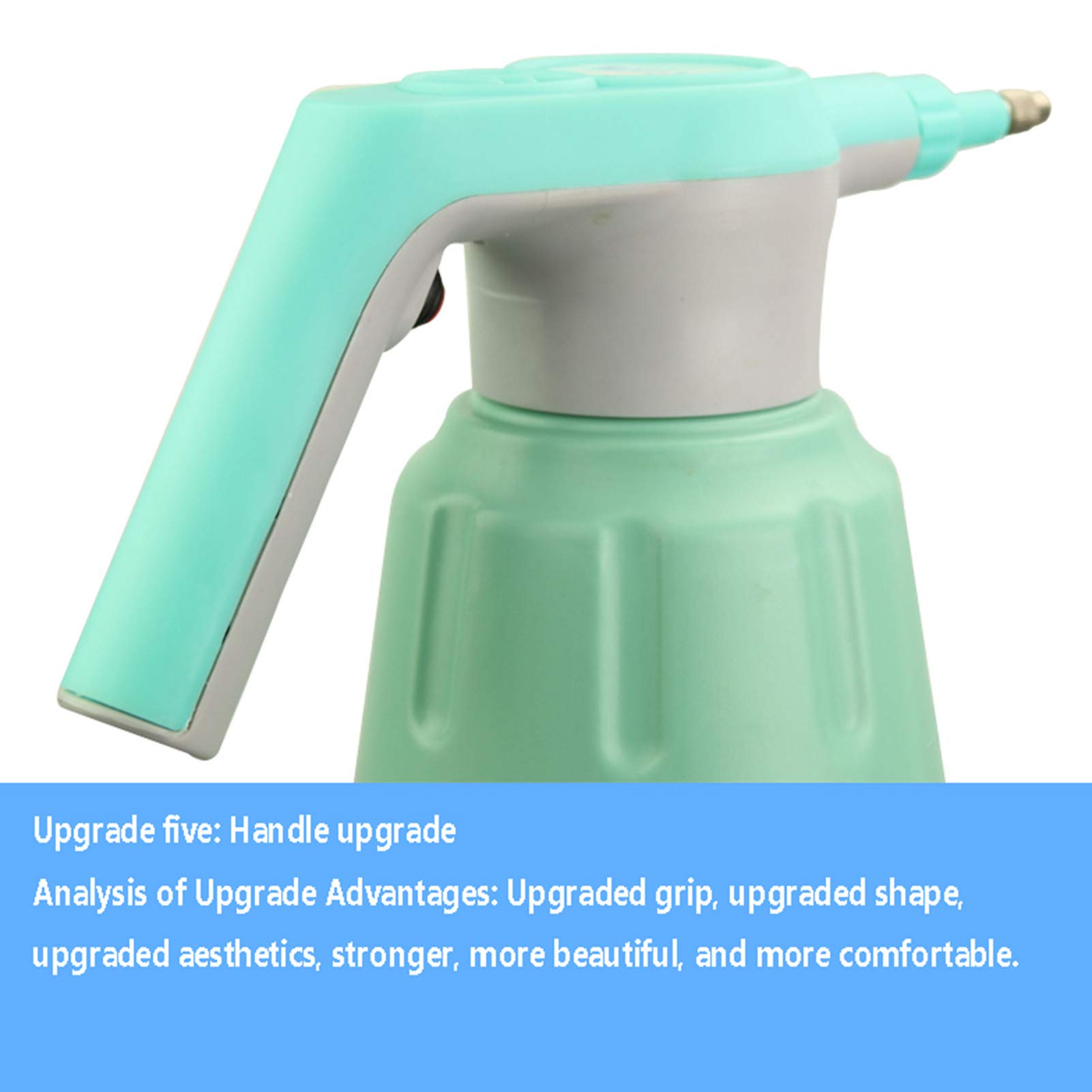 3L Automatic Electric Sprayer Bottle - Handheld Garden Sprayer for Lawn, Plants & Gardening | Rechargeable Water Sprayer for Outdoor Use, Yard Care & Plant Watering | Perfect for Home Garden, Greenhouse & Backyard Maintenance (Orange)