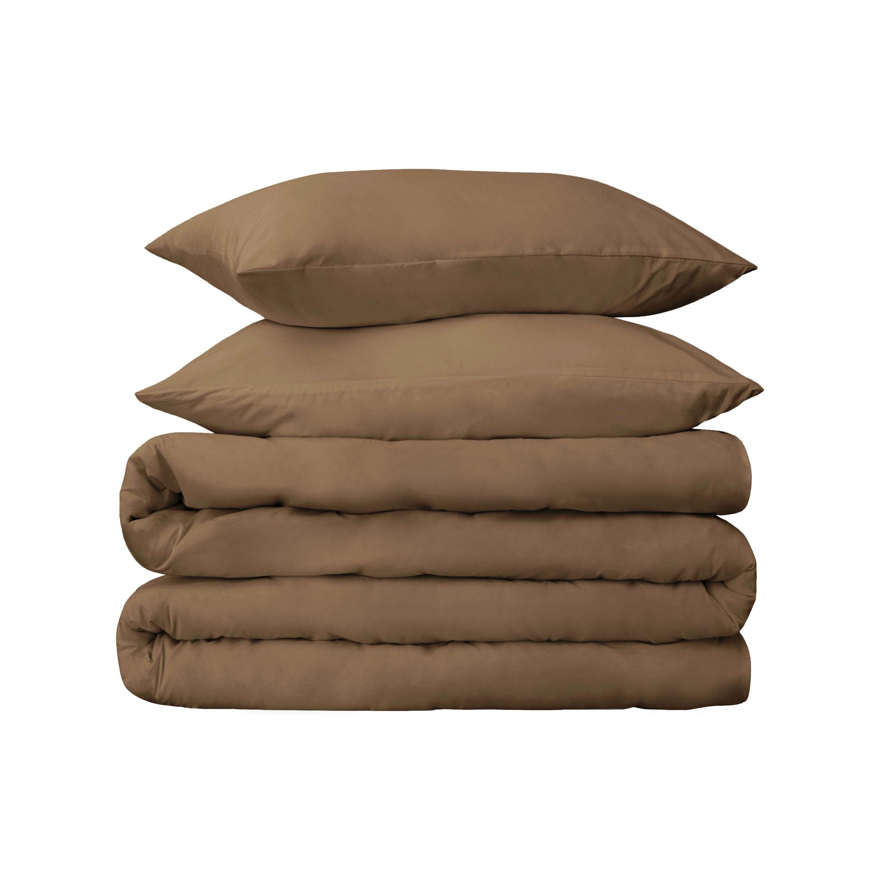 Premium Egyptian Cotton 530 Thread Count Duvet Cover Set - Ultra Soft & Breathable Bedding for Luxury Hotels & Master Bedrooms