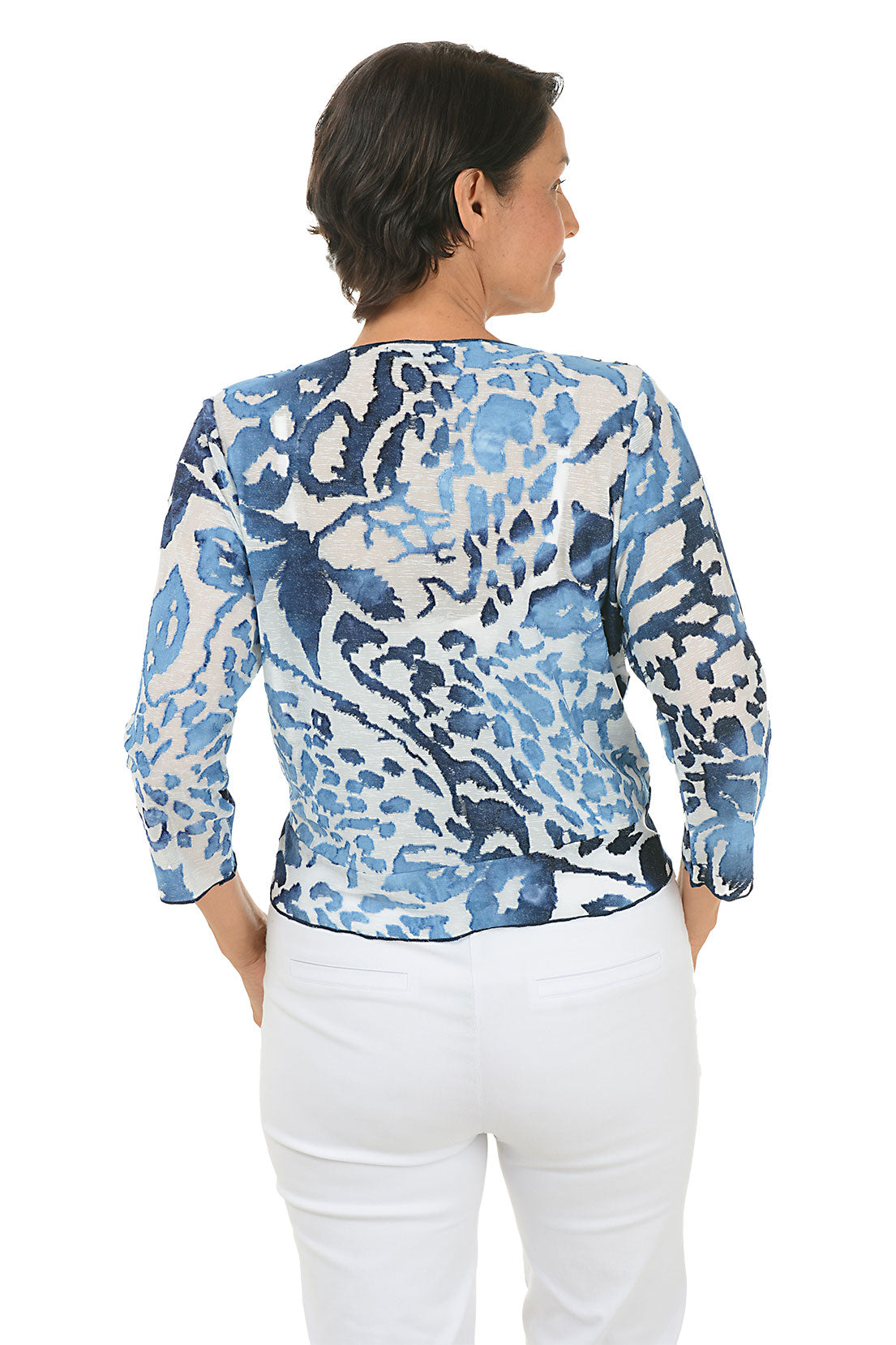 Leopard Print Tie Front Shrug - Stylish & Trendy Women's Fashion Top for Casual Outfits & Evening Wear