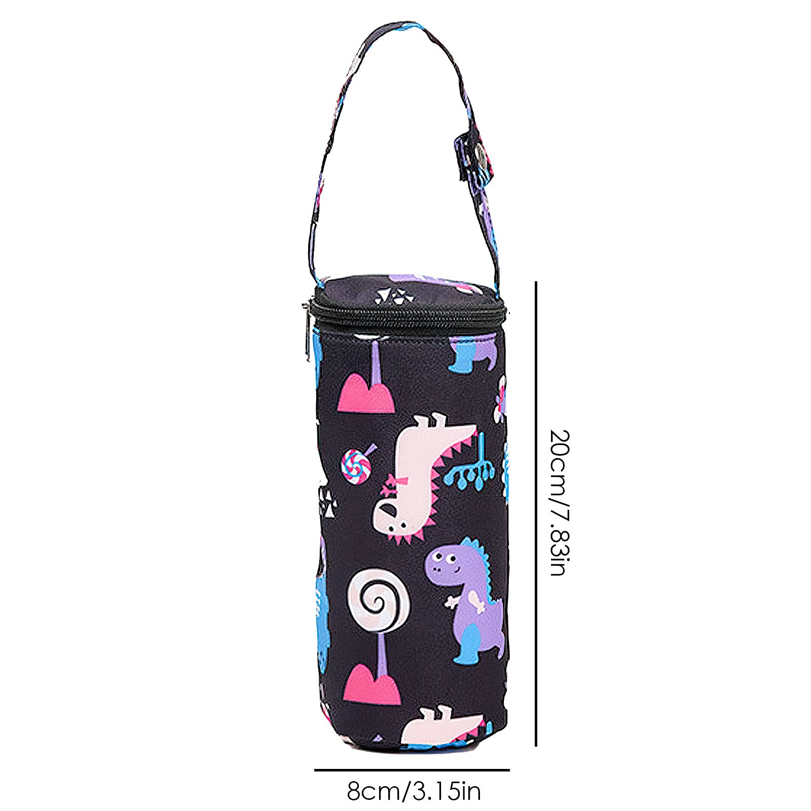 Winnfy Insulated Baby Bottle Bag - Thermal Breastmilk Cooler & Travel Storage for Infants | Portable Hanging Bottle Holder for Daycare, Outings & Nursing Moms | Perfect for Pumping, Bottle Feeding & On-the-Go Use