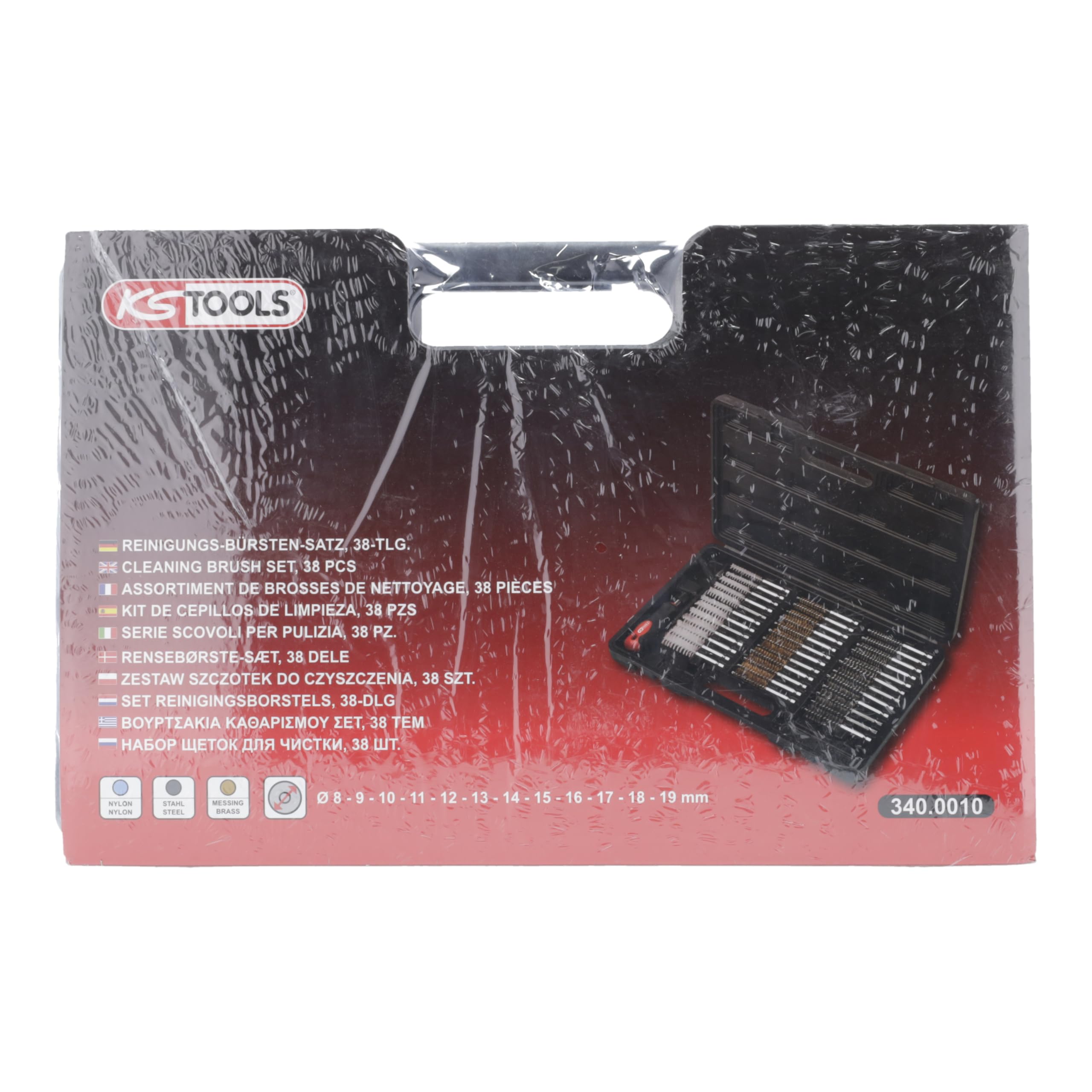 MASTER 38-Piece Cleaning Brush Set for Home & Kitchen