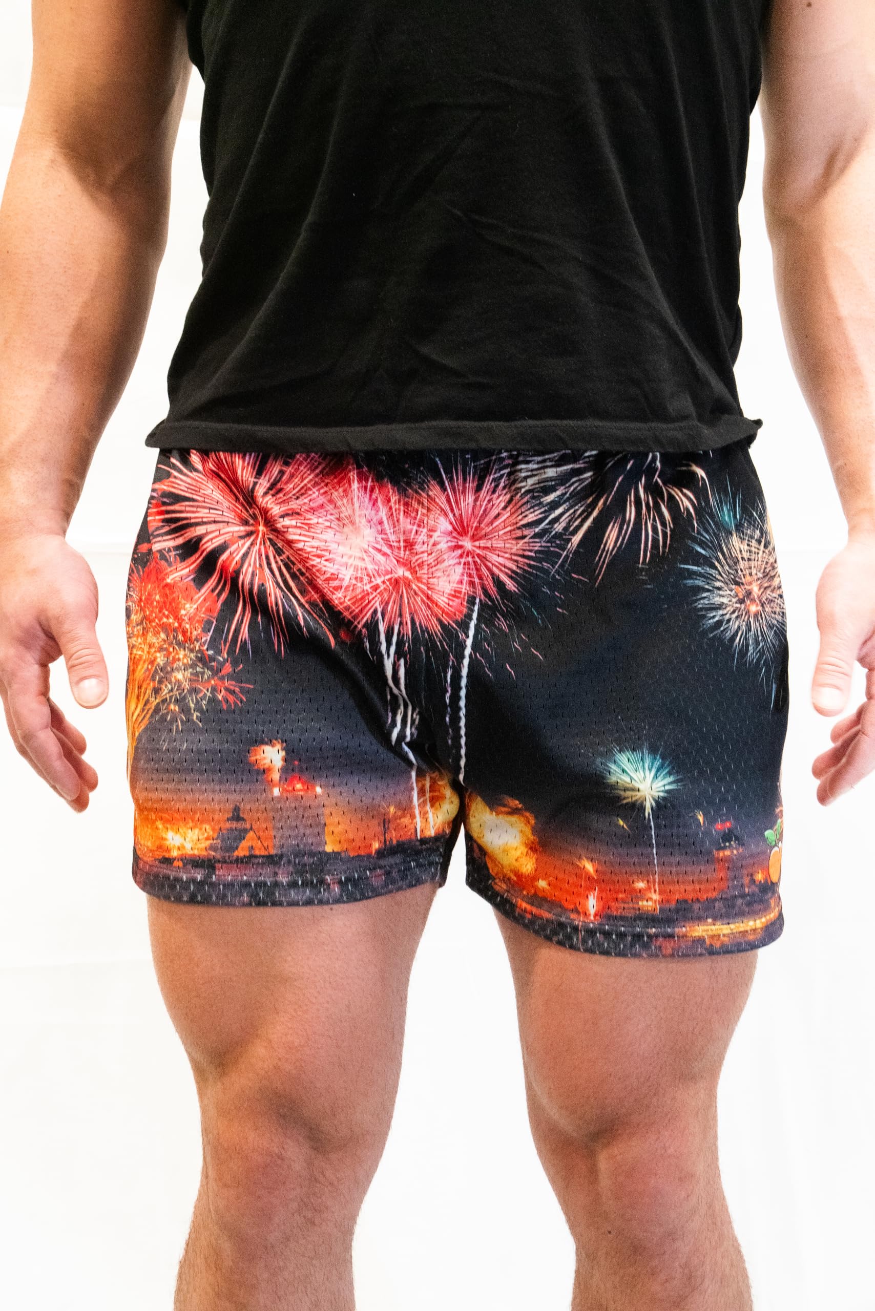 Men's 5 Inch Athletic Shorts - Lightweight & Breathable Quick-Dry Running Shorts for Gym, Workout & Outdoor Activities