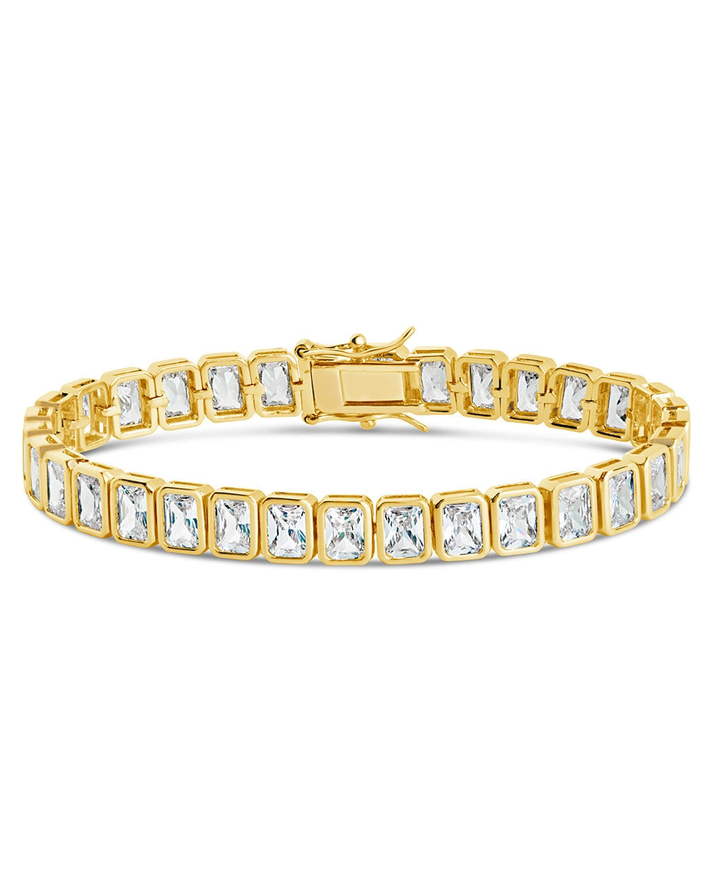 Roxie Bezel CZ Tennis Bracelet for Women - Elegant Cubic Zirconia Wedding Jewelry Gift - Perfect for Anniversaries, Parties & Special Occasions