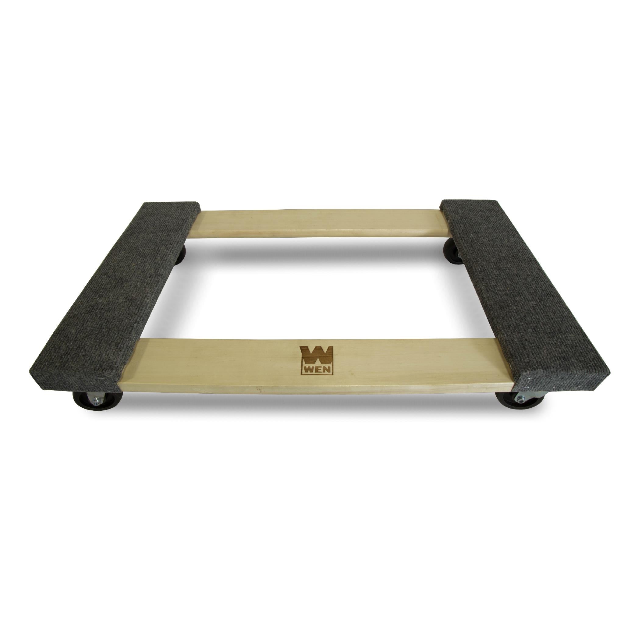 WEN 721830 Heavy Duty 1320 LB Capacity 18x30 Inch Hardwood Moving Dolly 2-Pack - Perfect for Furniture Moving, Appliance Transport & Warehouse Use