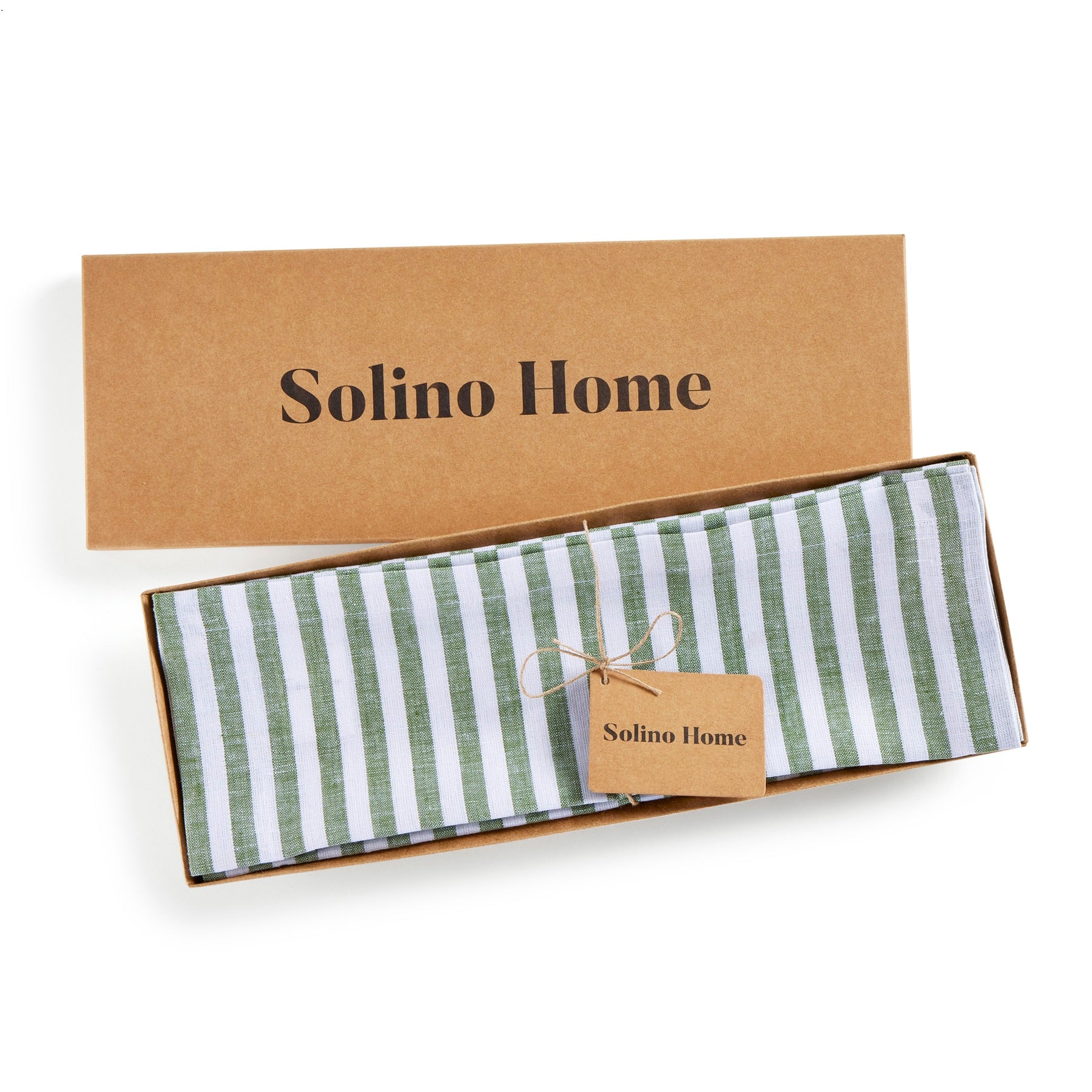 Amalfi Stripe Cotton Placemats Set of 6 - Waterproof & Washable Table Mats for Dining, Kitchen, and Party Decor - Elegant Italian-Inspired Table Setting Accessories