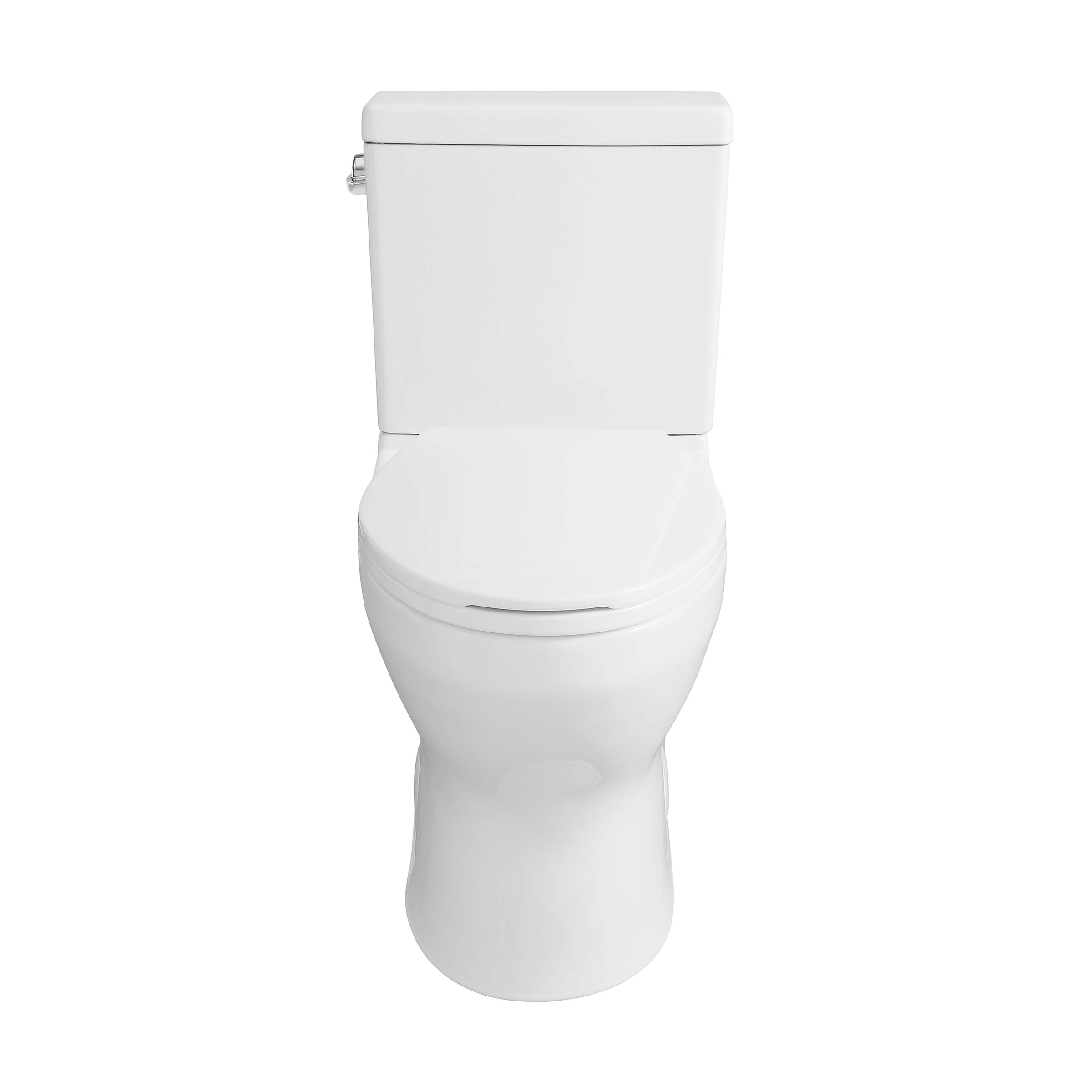 Swiss Madison Well Made Forever Classe Two-Piece Elongated Left Side Flush Handle Toilet 1.28 GPF - Modern Water-Efficient Bathroom Solution for Homes & Commercial Spaces