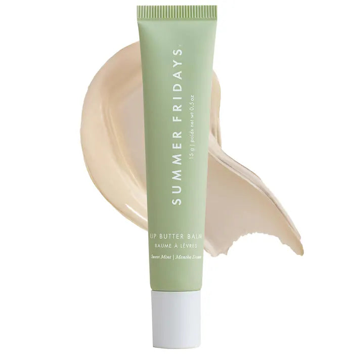 Summer Fridays Lip Butter Balm - Hydrating & Shining Lip Care for Dry Lips | All-Day Moisture, Nourishment & Glossy Finish | Perfect for Daily Use, Makeup Prep & On-the-Go Hydration