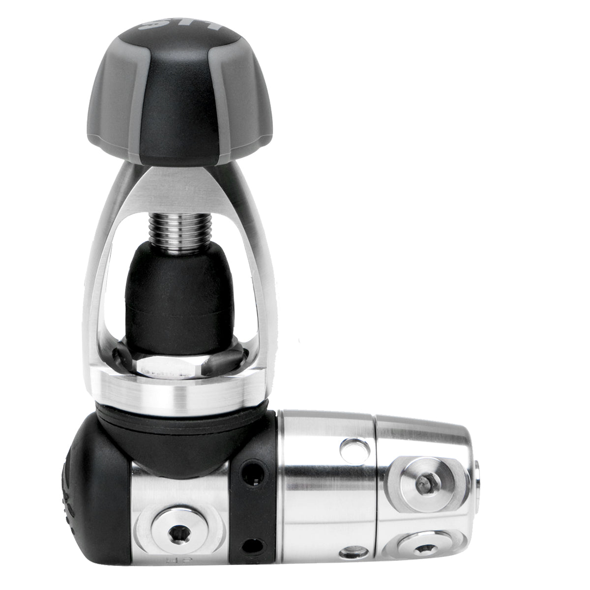 Atomic Aquatics ST1 Sealed 1st Stage Stainless Steel Scuba Regulator with 5 Ports - Perfect for Deep Diving and Cold Water Scuba Adventures