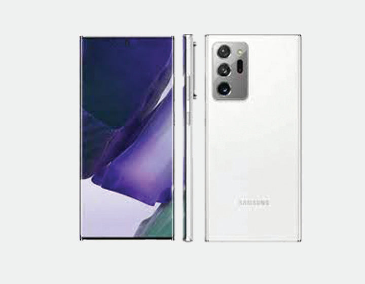 Samsung Galaxy Note 20 Ultra 5G Unlocked Smartphone - 12GB RAM 256GB Storage, Dual SIM GSM Phone (White) - Perfect for Business Professionals & Mobile Gaming
