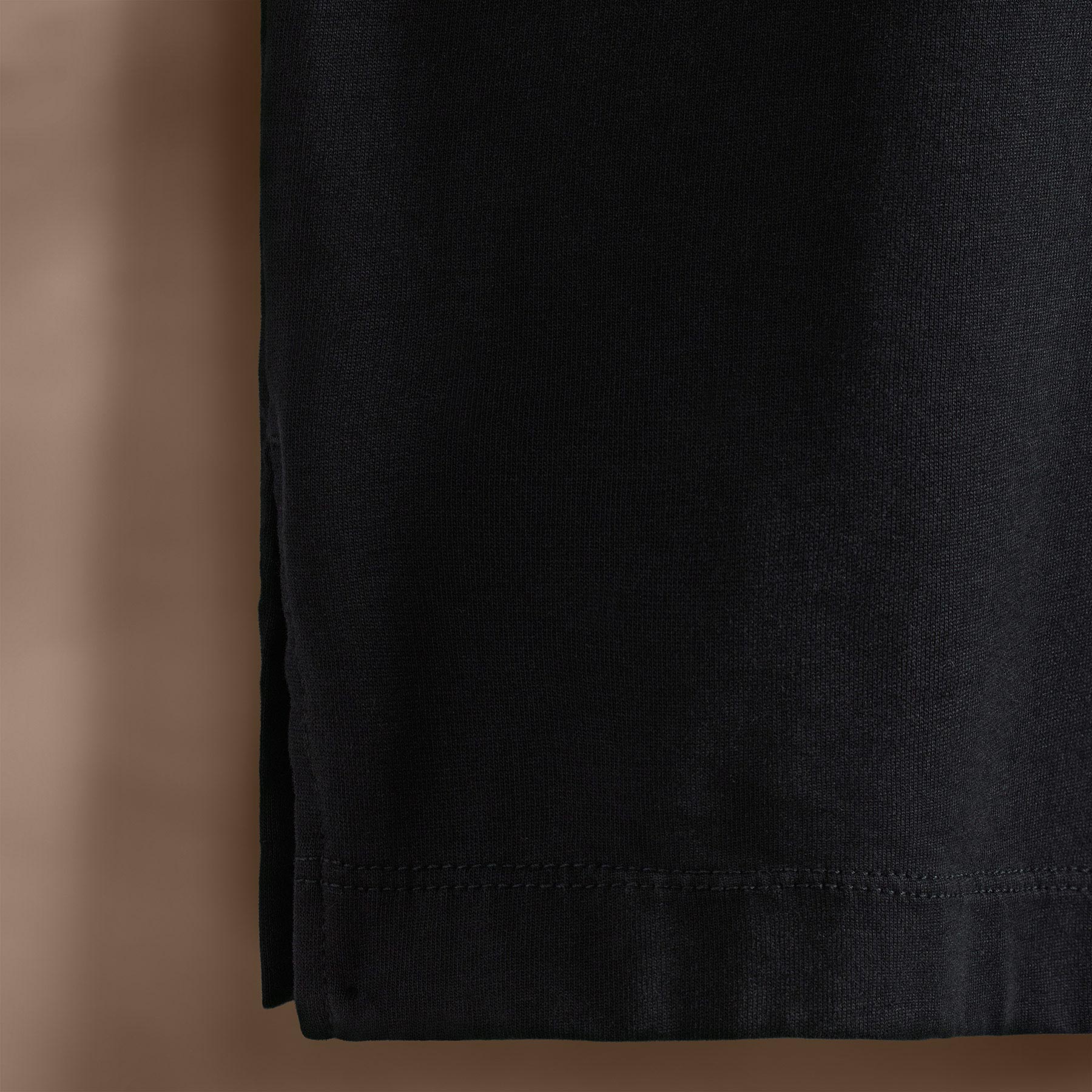 Premium Heavyweight Luxe Jersey Long Sleeve T-Shirt for Men & Women - Soft & Comfortable Black Cotton Top for Casual Wear, Layering & Everyday Outfits