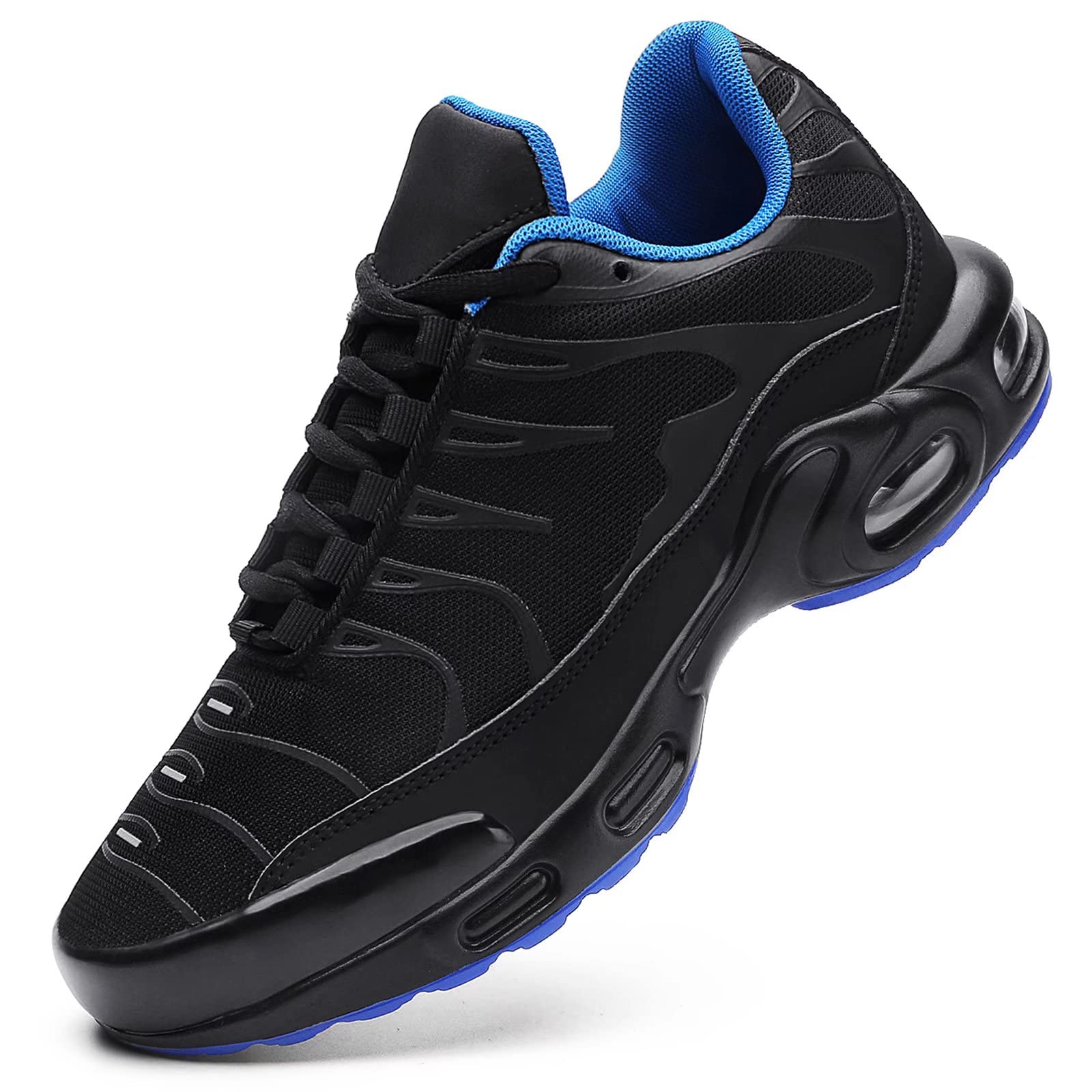 Kvovzo Men's Air Cushion Running Shoes - Lightweight Cross Training Sneakers for Gym, Tennis & Basketball - Breathable Athletic Sports Shoes for Jogging, Workouts & Casual Wear