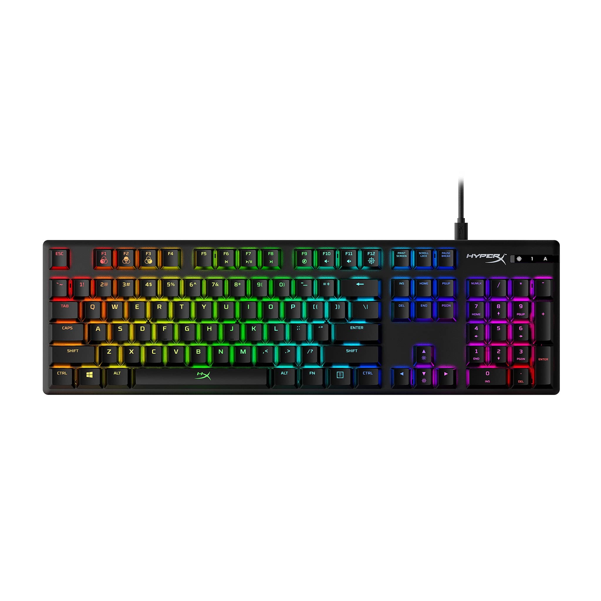 HyperX Alloy Origins Mechanical Gaming Keyboard with RGB Lighting & Pulsefire Surge RGB Wired Optical Gaming Mouse - 16000 DPI Pixart 3389 Sensor, 6 Programmable Buttons | Perfect for PC Gaming, Esports & Streaming Setup