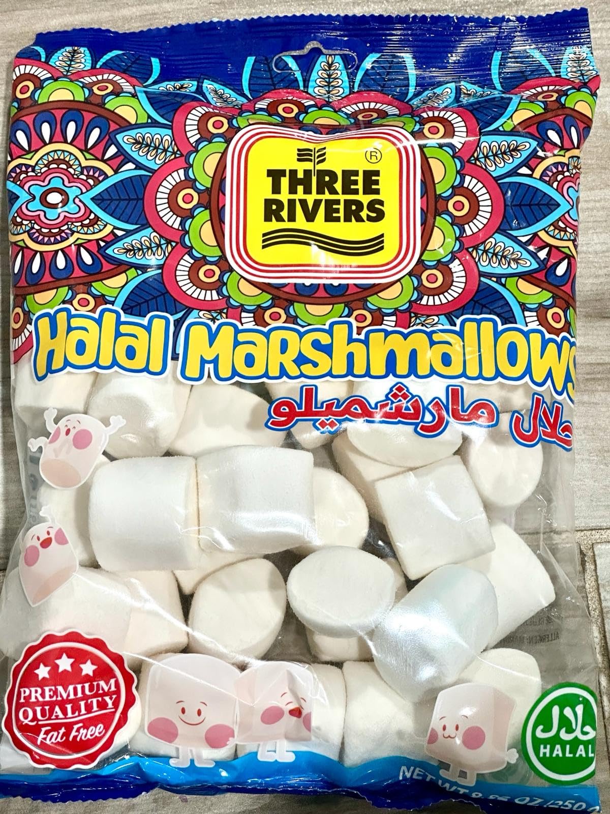 Halal Certified Marshmallows - Soft & Fluffy for Baking, Hot Cocoa & Campfire S'mores