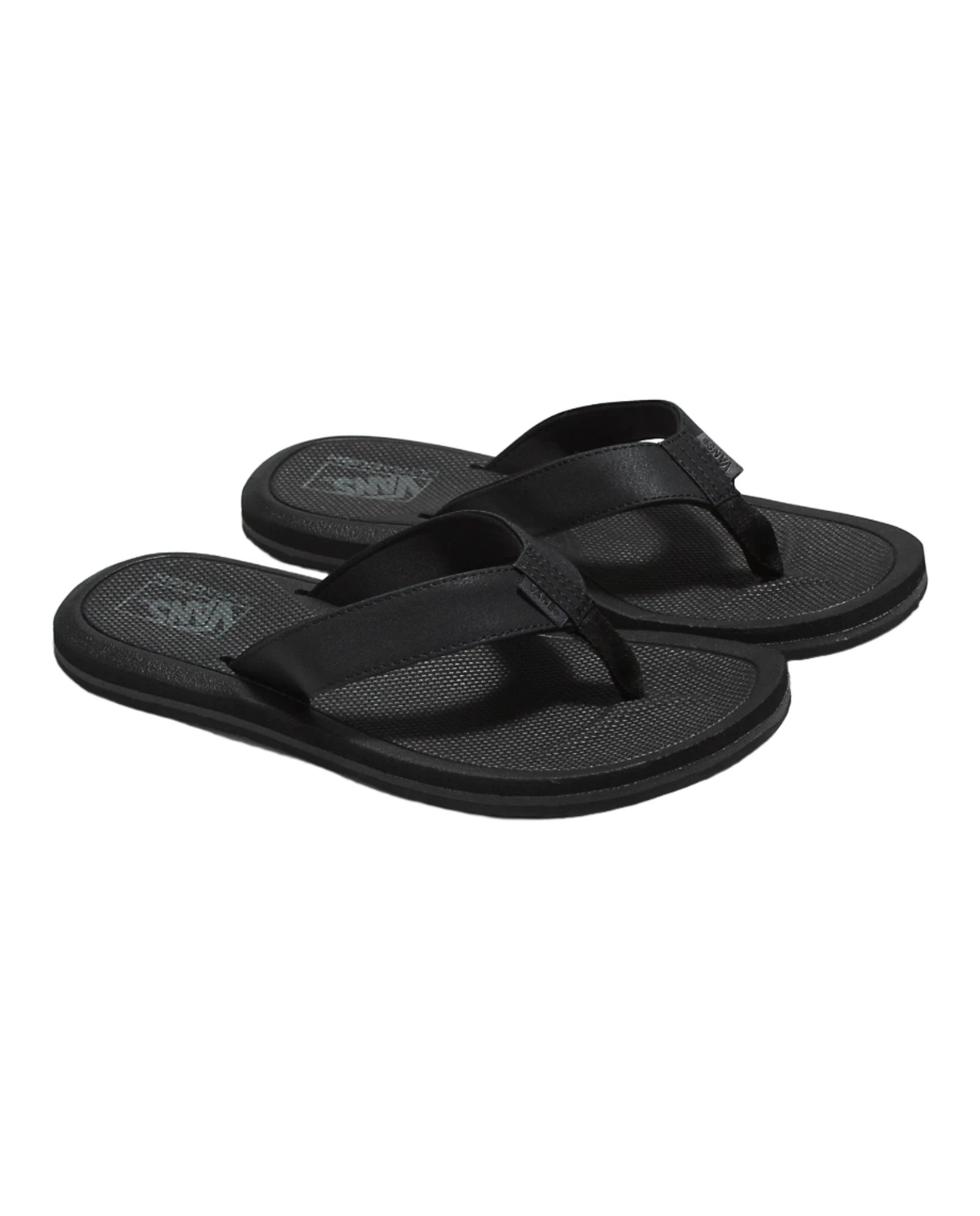 VANS Nexpa Synthetic Sandals for Men & Women - Lightweight Comfortable Slide Sandals in Black/Black/Pewter - Perfect for Beach, Pool, and Casual Summer Wear