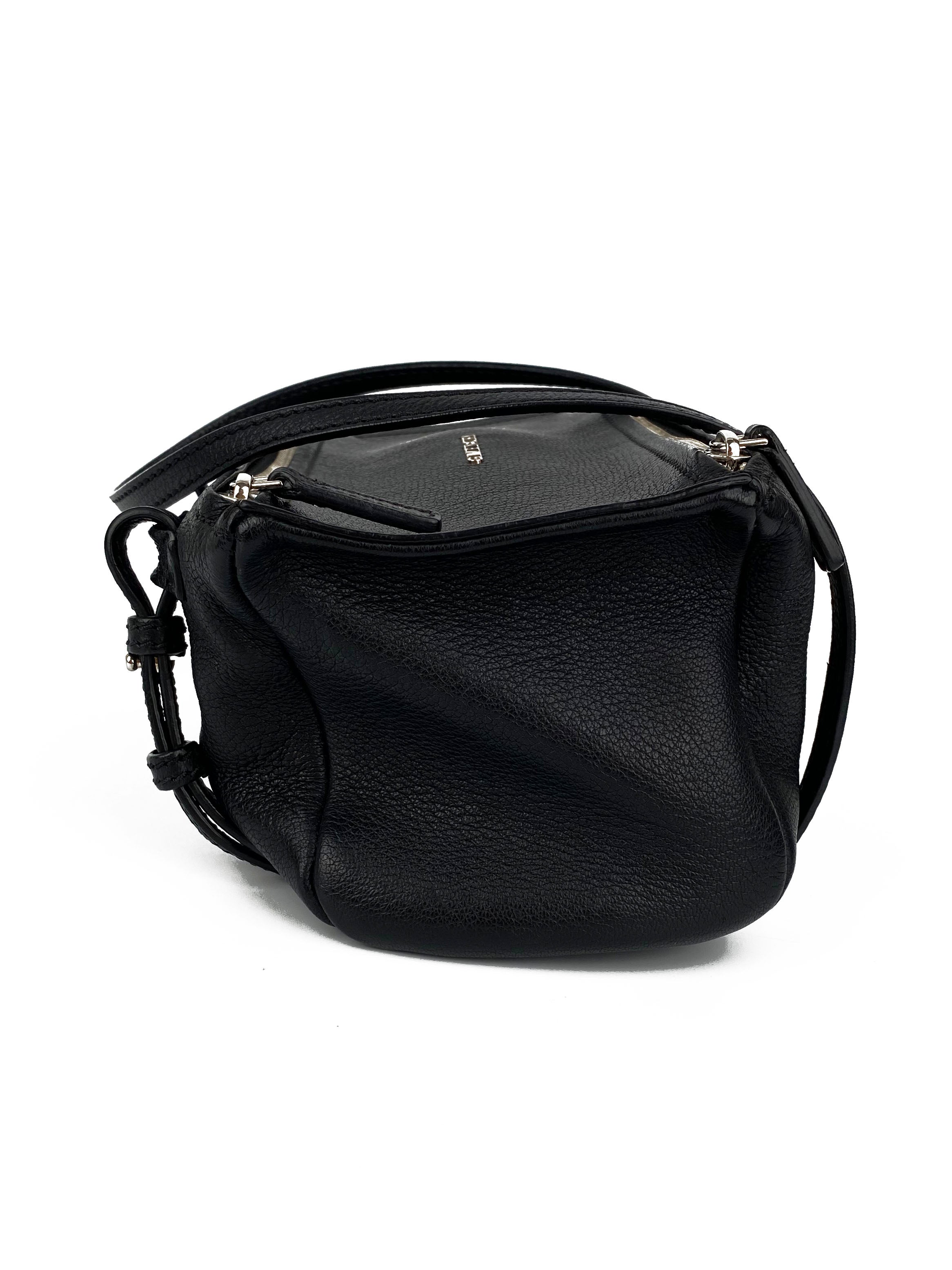Givenchy Black Pandora Bag - Luxury Leather Shoulder Bag for Women | Perfect for Evening Parties, Date Nights & Office Wear