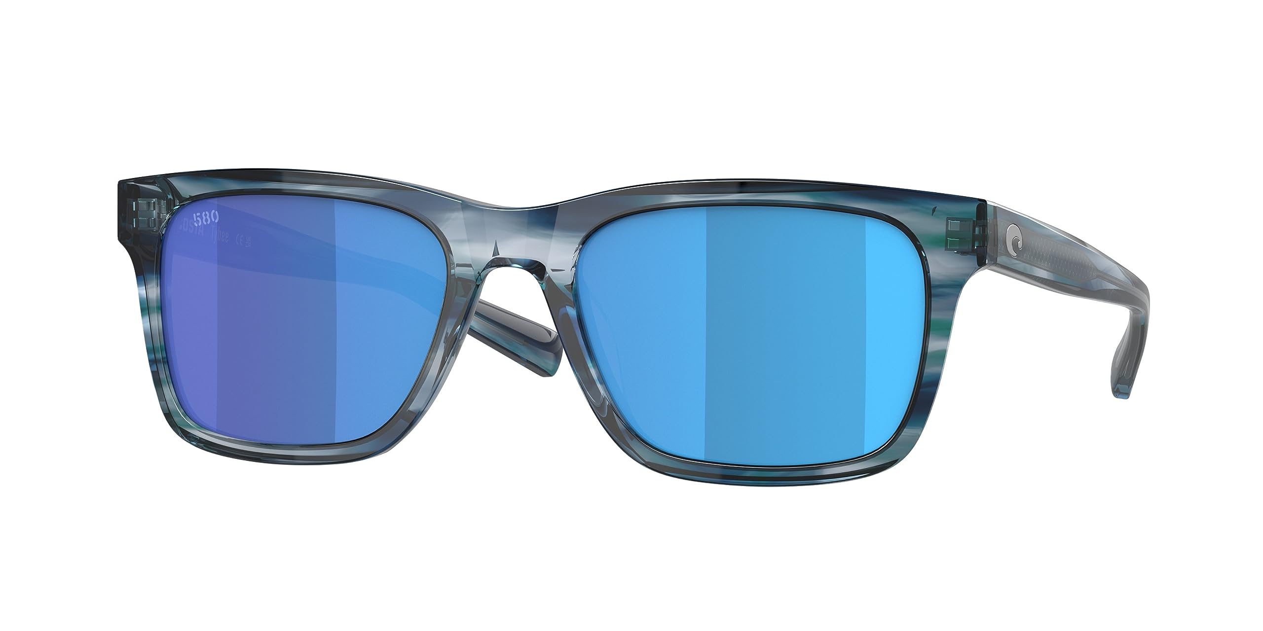 Costa Del Mar Men's Tybee Rectangular Polarized Sunglasses - UV Protection for Fishing, Driving & Outdoor Activities