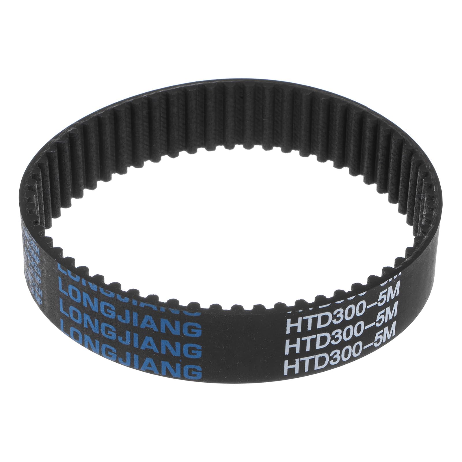 HTD5M-300 Rubber Timing Belt 60 Teeth 20mm Width 300mm Pitch Length Synchronous Drive Belt for 3D Printers, CNC Machines & Industrial Equipment