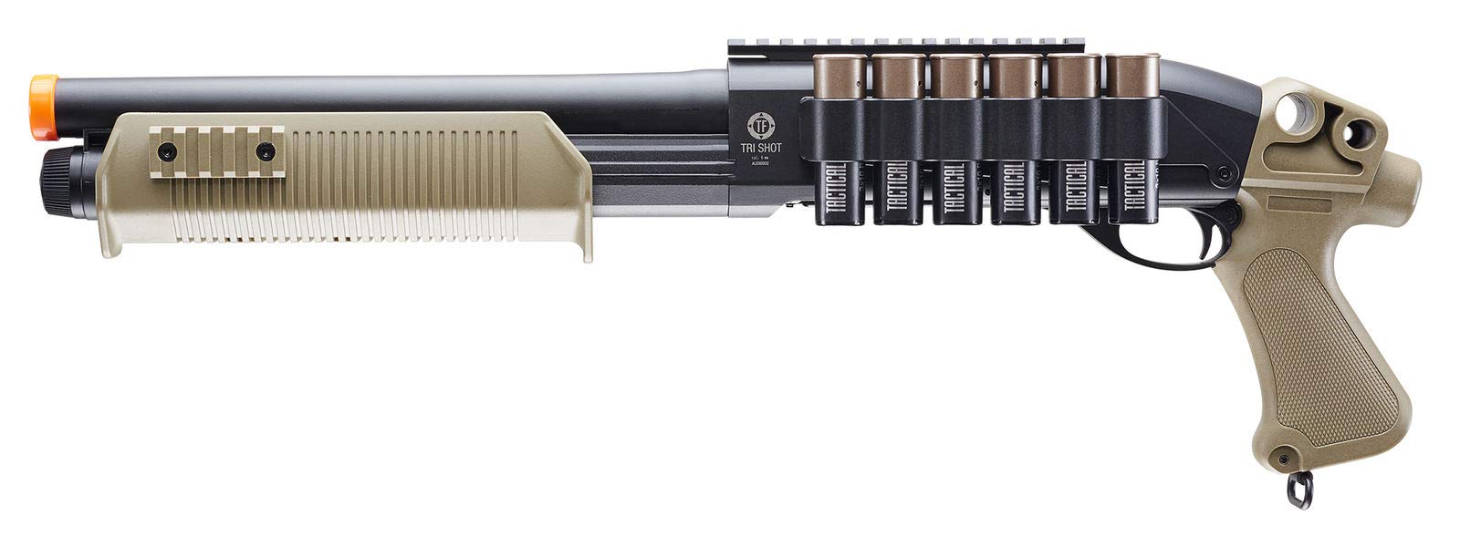 Umarex Tactical Force Tri Shot Shotgun - 3-Round Burst Airsoft Shotgun for Tactical Training & Outdoor Games | Perfect for Milsim, Backyard Battles & Target Practice