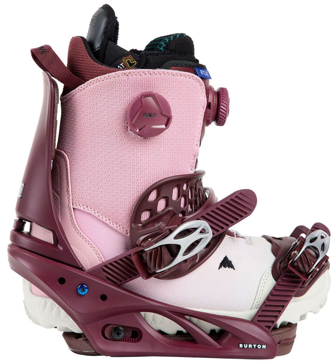 Burton Women's Lexa X Snowboard Binding 2024 - All-Mountain Performance for Female Riders | Perfect for Freestyle & Powder Snowboarding