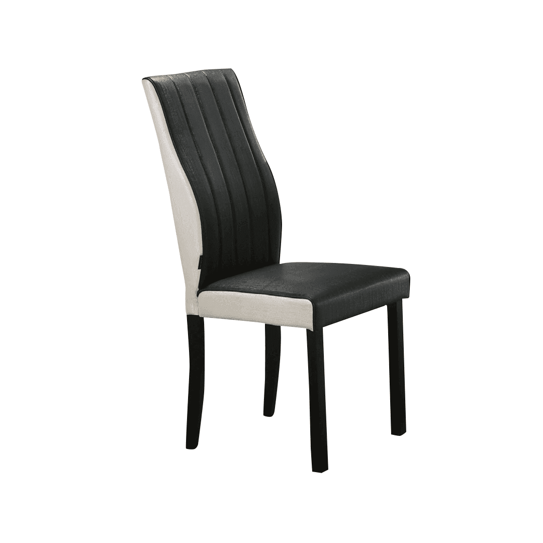 Haedi Faux Leather Dining Chair - Modern PU Leather Upholstered Side Chair for Kitchen, Dining Room, Office - Comfortable & Stylish Seating Solution