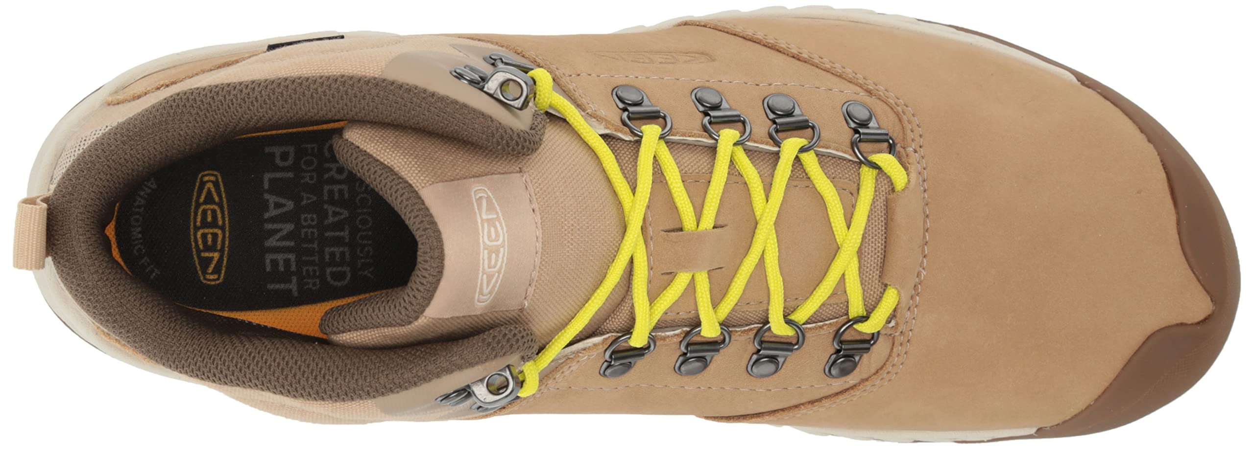 KEEN Men's Nxis Explore Mid Height Waterproof Hiking Boots - Lightweight & Fast Packing for Outdoor Adventures, Trail Running & Camping