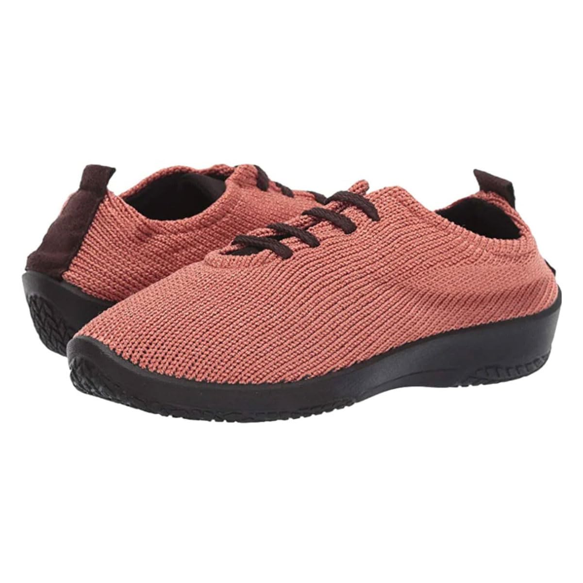 Arcopedico LS Knit Lace Up Shoes for Women - Comfortable Walking & Casual Shoes with Arch Support - Perfect for Travel, Work & Everyday Wear