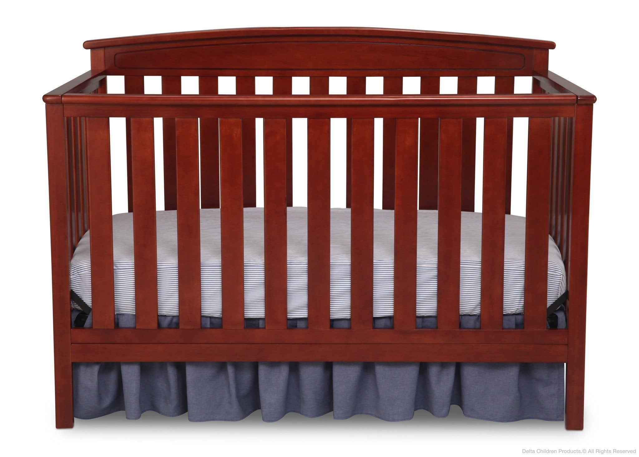 Gateway 4-in-1 Convertible Baby Crib - Toddler Bed, Daybed & Full-Size Bed | Safe & Stylish Nursery Furniture for Boys & Girls | Perfect for Newborn to Teen Years