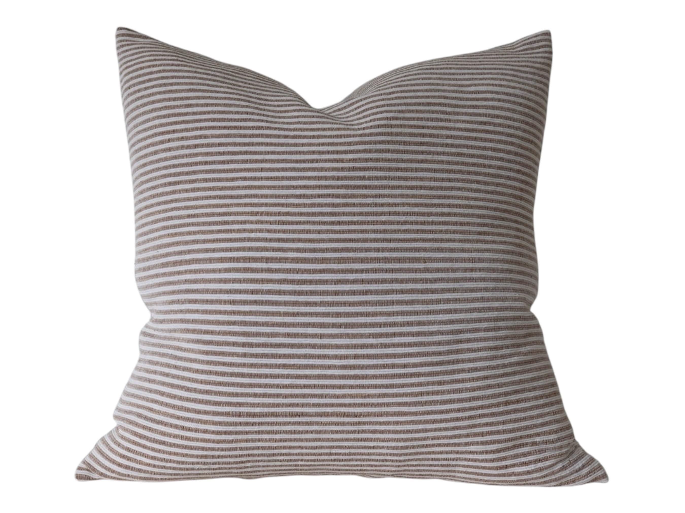 Premium Linen & Cotton Blend Decorative Throw Pillow Collection #11 - Soft & Stylish for Living Room, Bedroom, or Sofa Decor