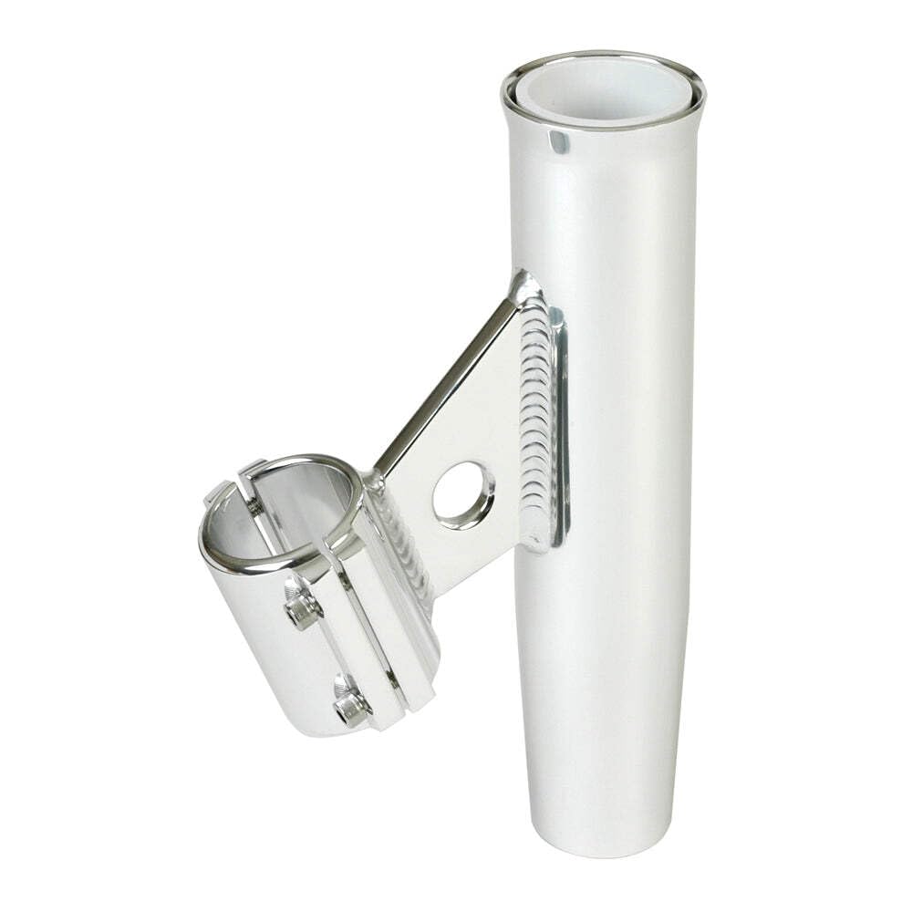 Lee's Clamp-On Rod Holder - Silver Vertical Mount Fishing Accessory for 2.375