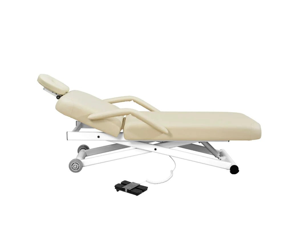 SilverFox 2274A 2-Motor Electric Massage Bed Table with Foot & Hand Controller - Professional Shiatsu Massage for Home & Spa Relaxation