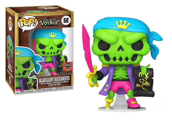 Funko Pop! Vinyl Figure - Funtastic Voyage 2024 Blacklight Buccaneers | Exclusive Collectible Toy for Marvel & Pop Culture Fans | Perfect for Display, Gifts & Themed Parties