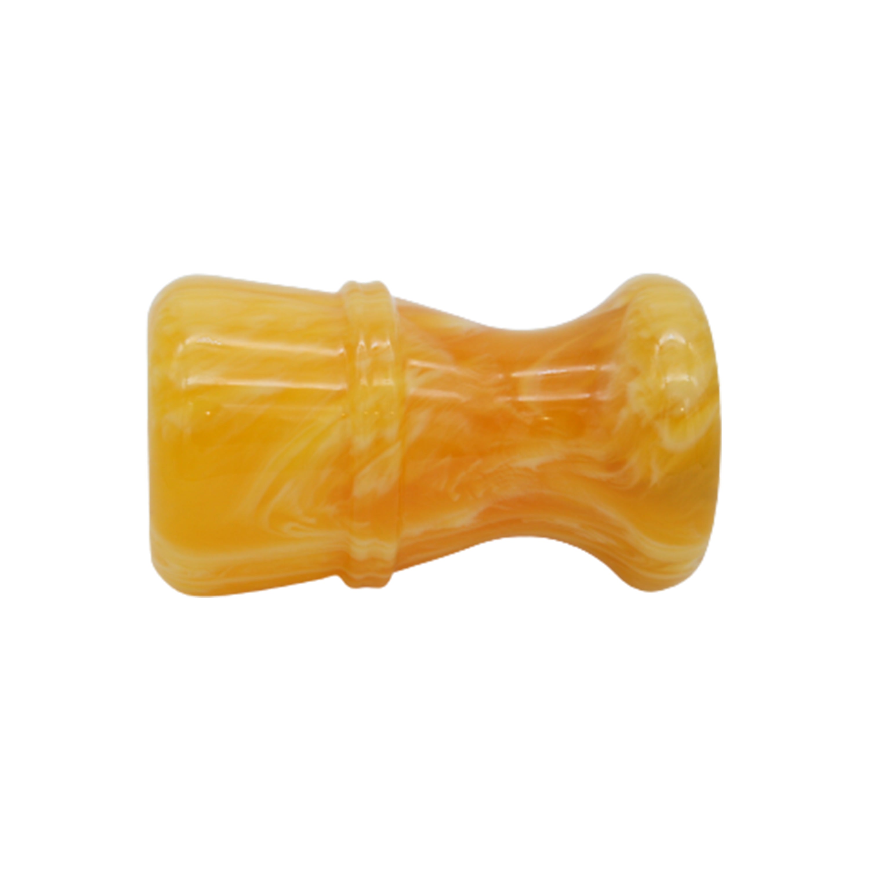 Premium Handcrafted Amber Shaving Brush Handle - Fits 24mm & 26mm Knots - Perfect for Wet Shaving & Grooming Gifts for Men