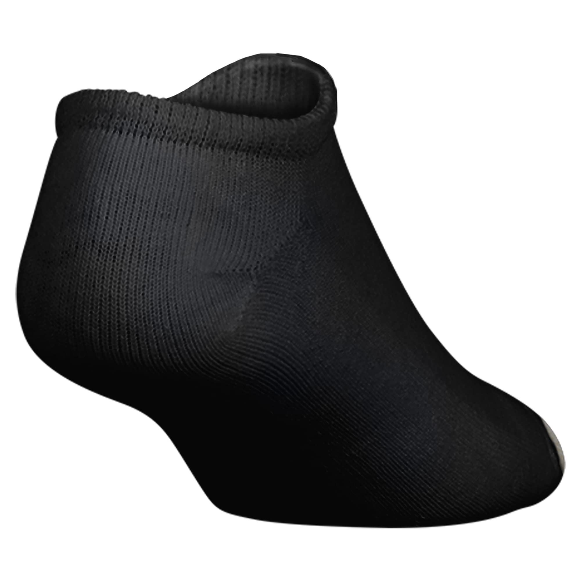 GOLDTOE Men's 656F Breathable Cotton No Show Athletic Socks 6-Pack - Comfortable Low Cut Socks for Running, Gym, Workout & Everyday Wear
