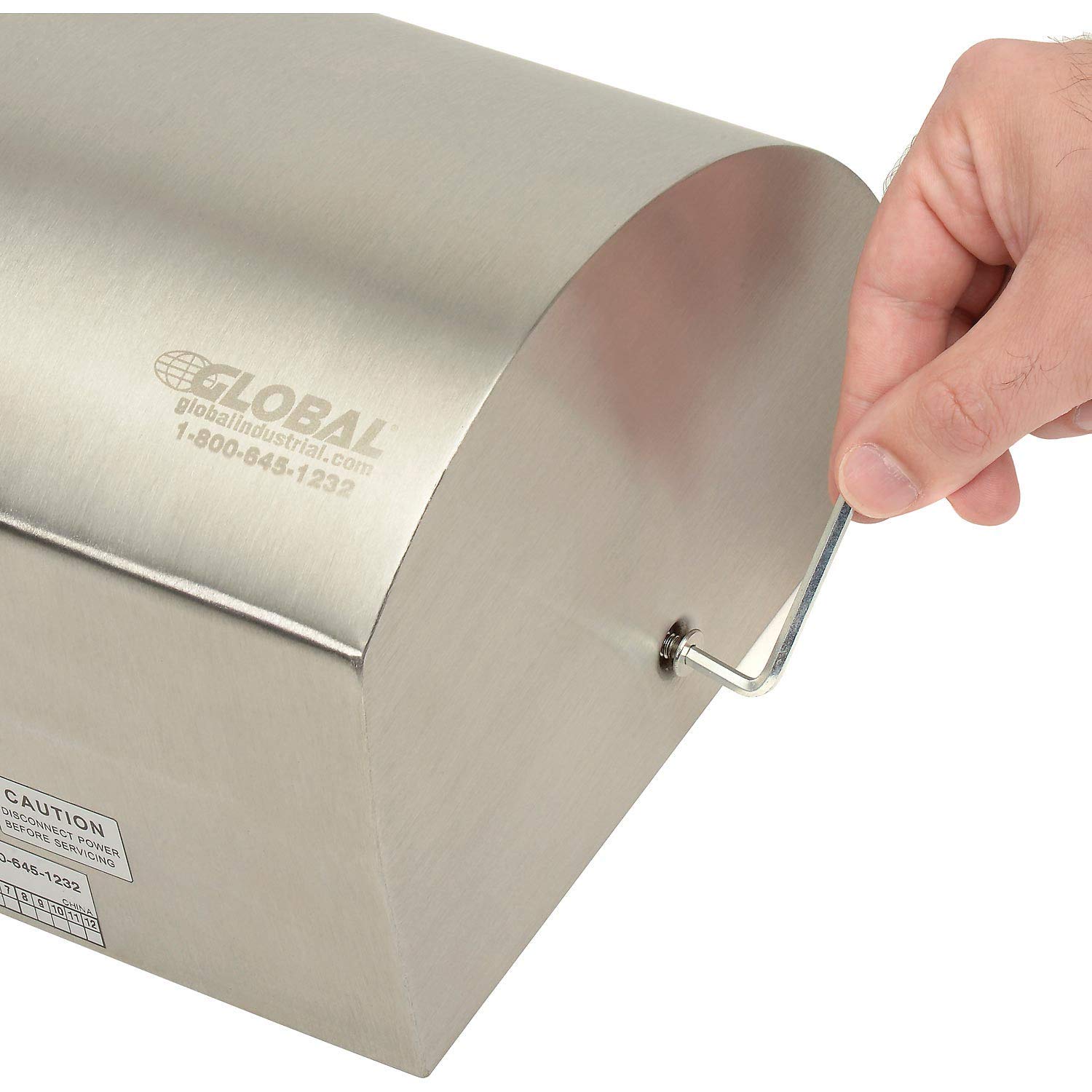 High-Speed Automatic Wall Mount Hand Dryer - 120V Stainless Steel Commercial Hand Dryer for Restrooms, Kitchens & High-Traffic Areas