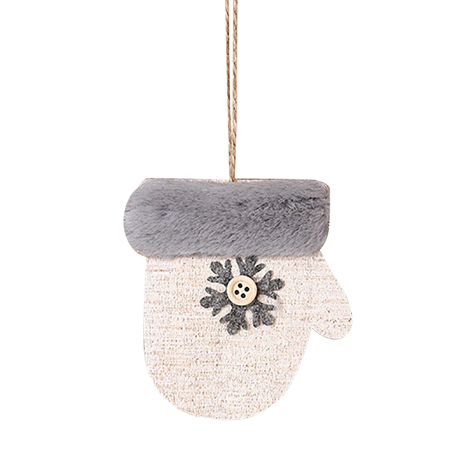 2023 DIY Christmas Ornaments - Handmade Wooden & Plush Pendant Decor for Indoor/Outdoor Tree, Home & Holiday Parties | Perfect Gift & Festive Decorations for Christmas Celebrations