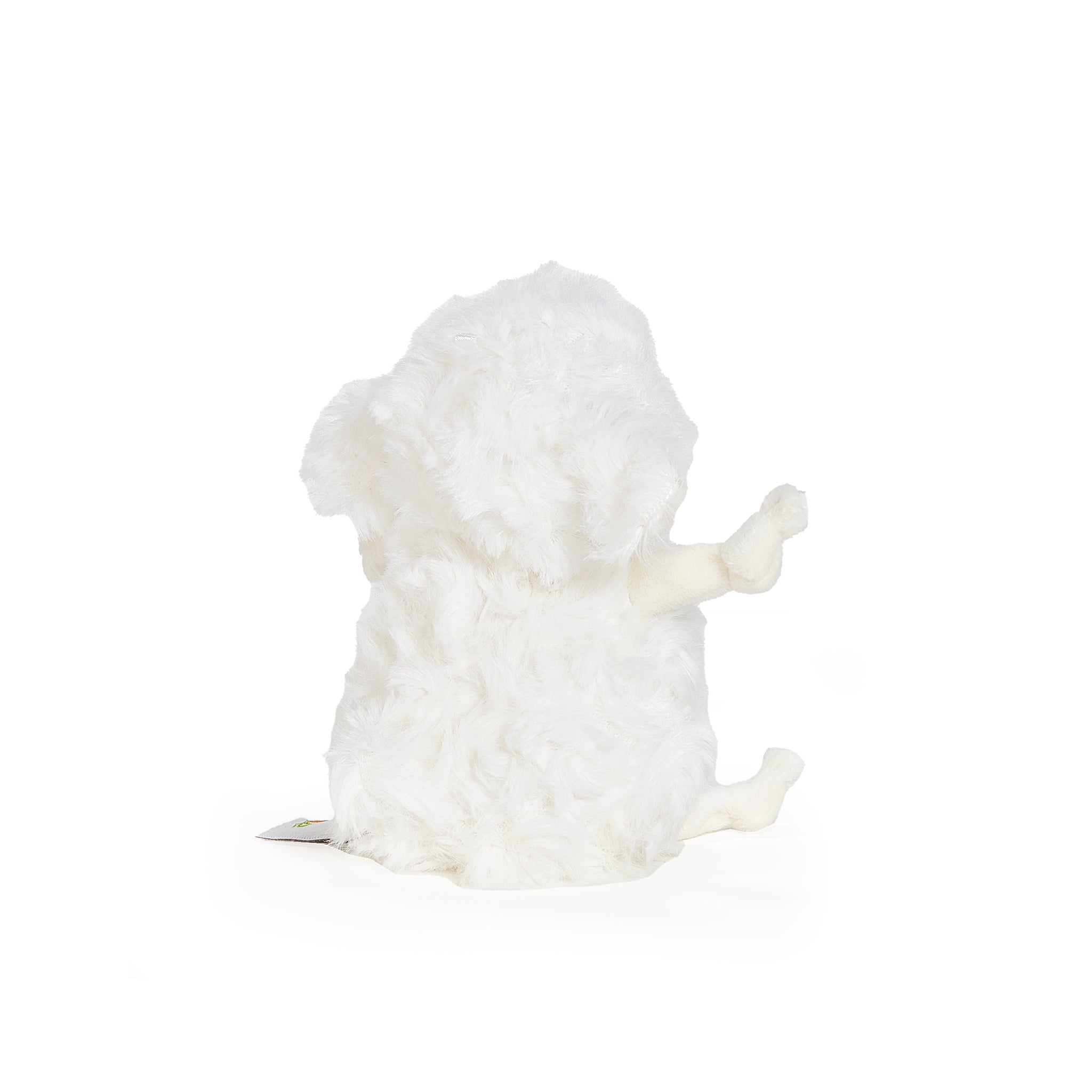 Roly Poly Kiddo White Lamb Plush Toy - Soft Cuddly Stuffed Animal for Babies & Toddlers - Perfect Nursery Decor, Gift for Newborns and Kids