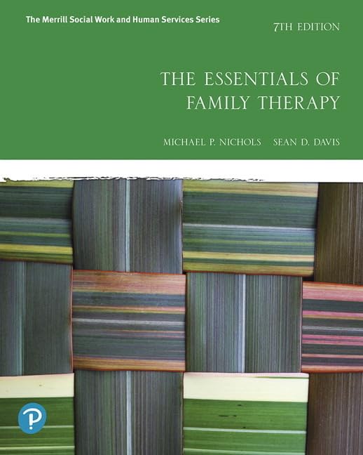 Essentials of Family Therapy Textbook - Merrill Social Work & Human Services Guide for Therapists | Family Counseling Techniques & Case Studies for Clinical Practice