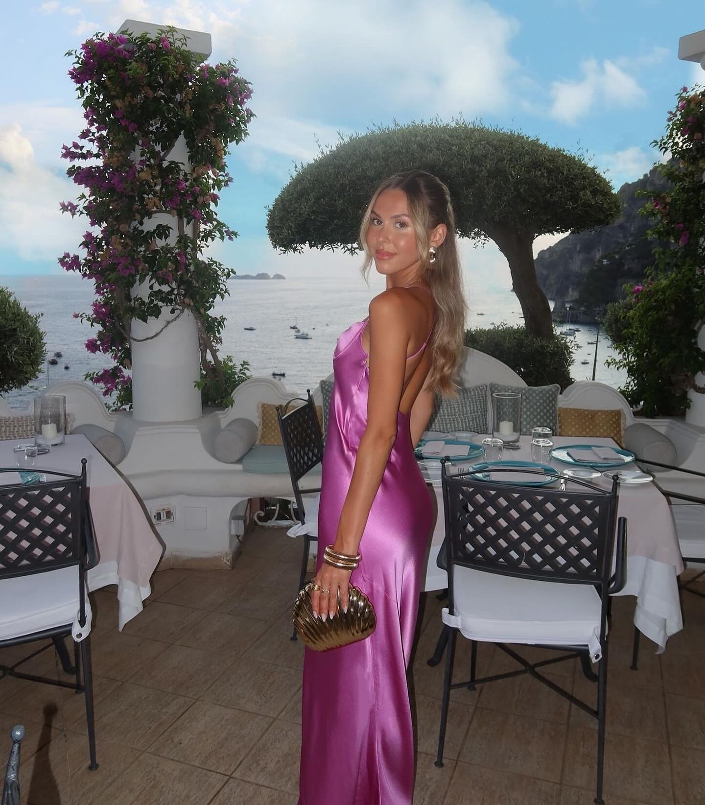Elegant Backless Pink Satin Prom Dress - Sheath Evening Gown for Women (J5889) | Perfect for Homecoming, Formal Events & Special Occasions