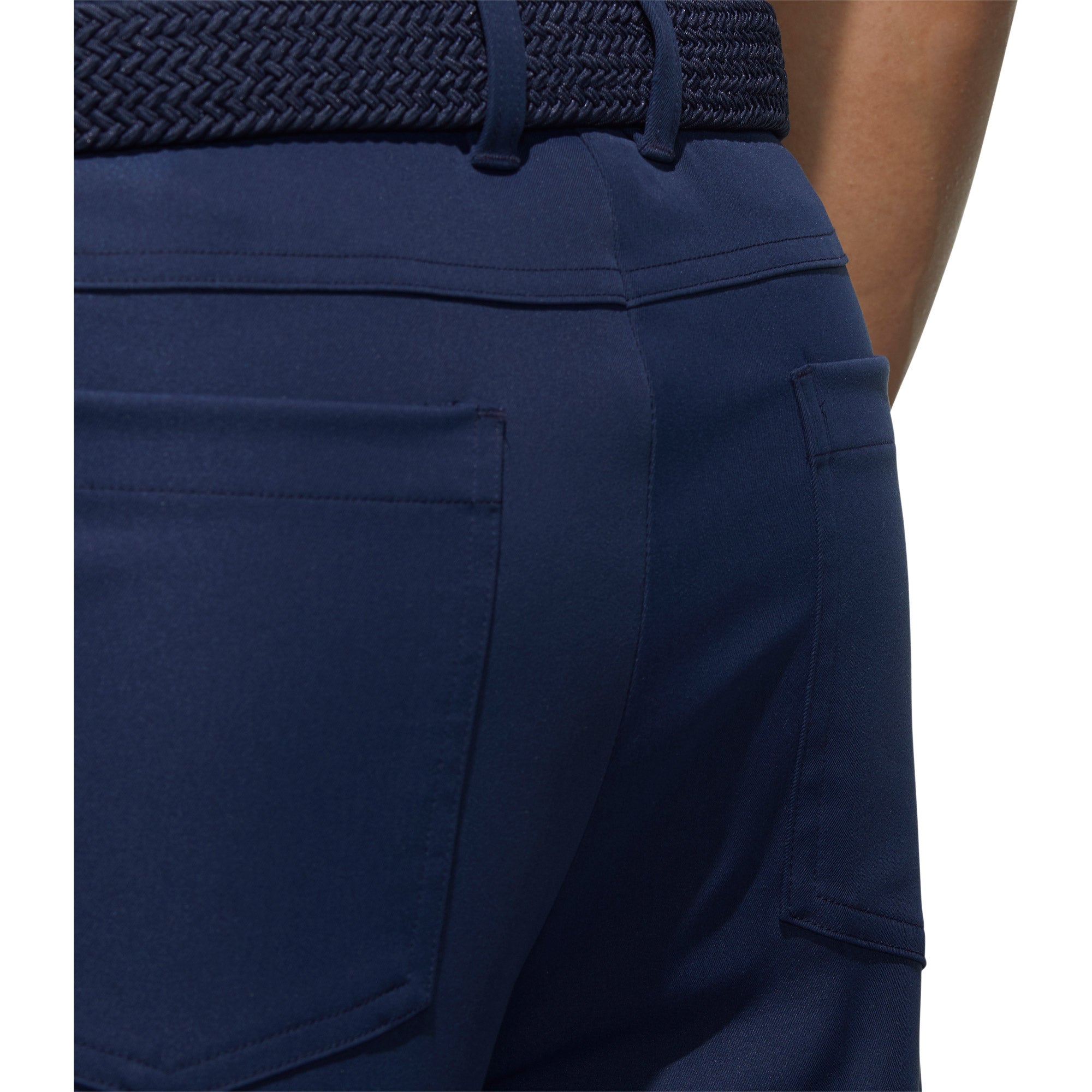 Adidas Adipure Five Pocket Navy Mens Golf Pants - Comfortable Stretch Fabric for Golfing & Casual Wear - Perfect for Golf Course & Outdoor Activities