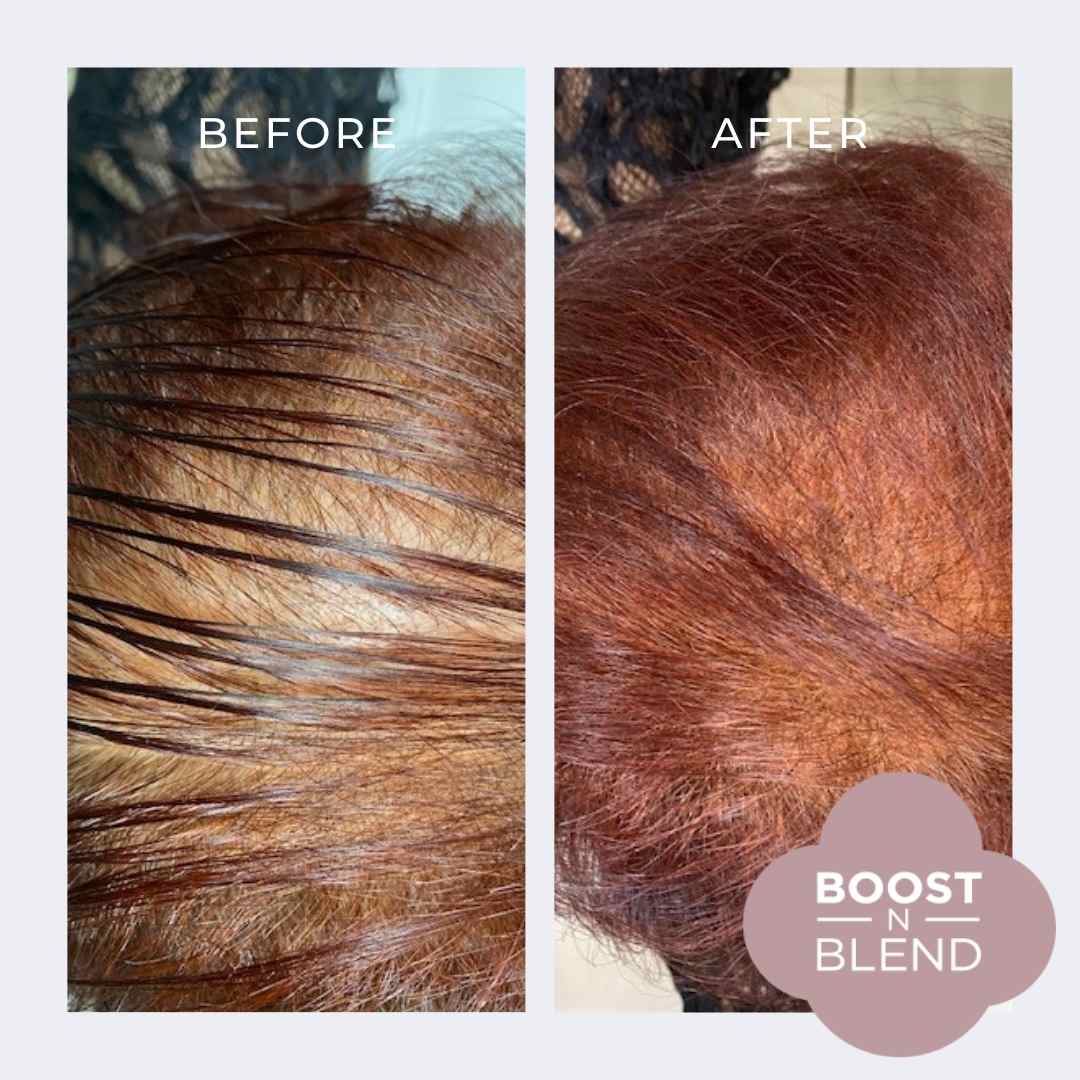 Premium Female Hair Fibres with Applicator - Natural-Looking Hair Thickening Fibers for Instant Volume & Coverage | Perfect for Thinning Hair, Bald Spots & Styling (Home, Work, Special Occasions)