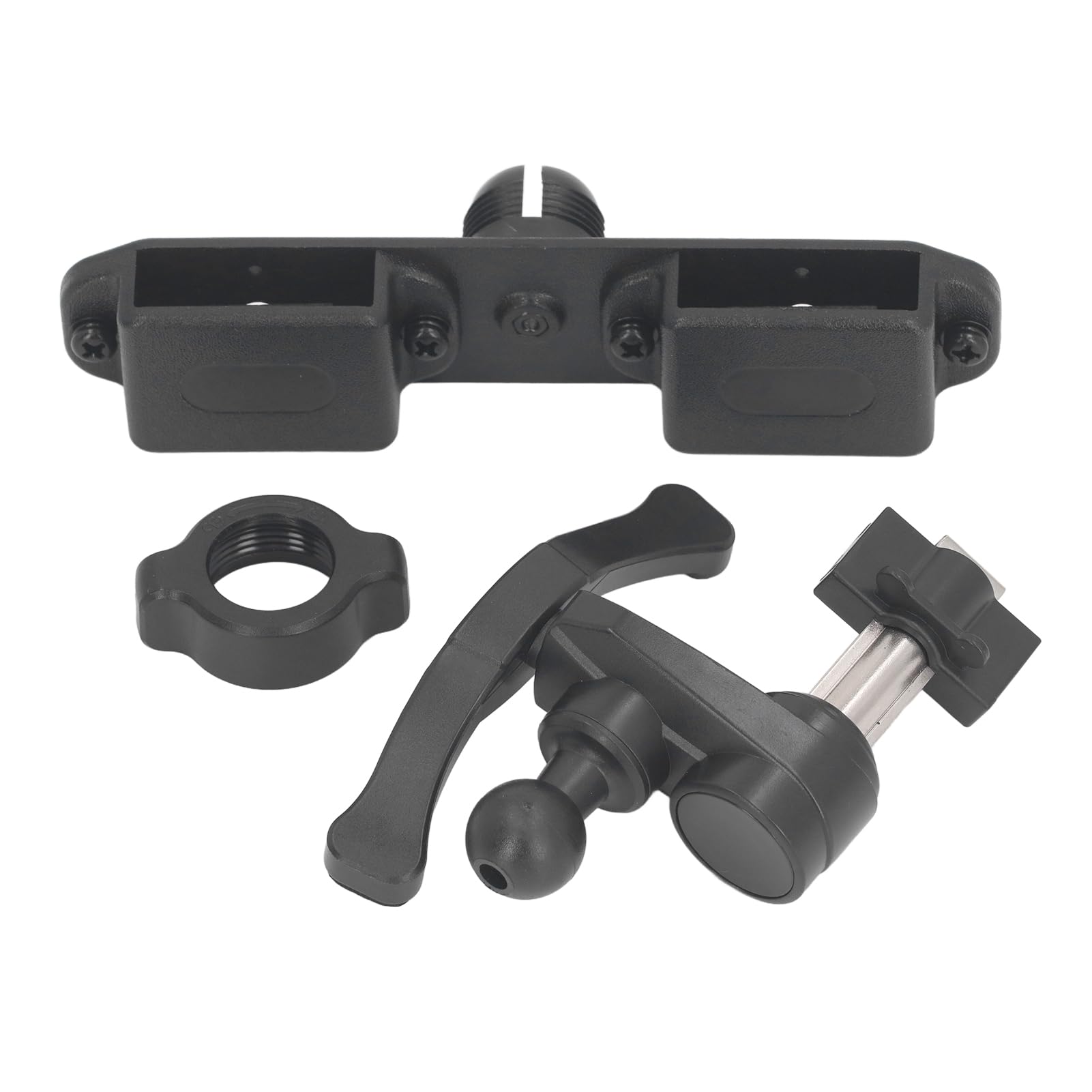 Dual Walkie Talkie Car Vent Mount - Adjustable Hook Holder for Icom & 2-Way Radios | Secure Handheld Radio Mount for Truck, RV & Emergency Use
