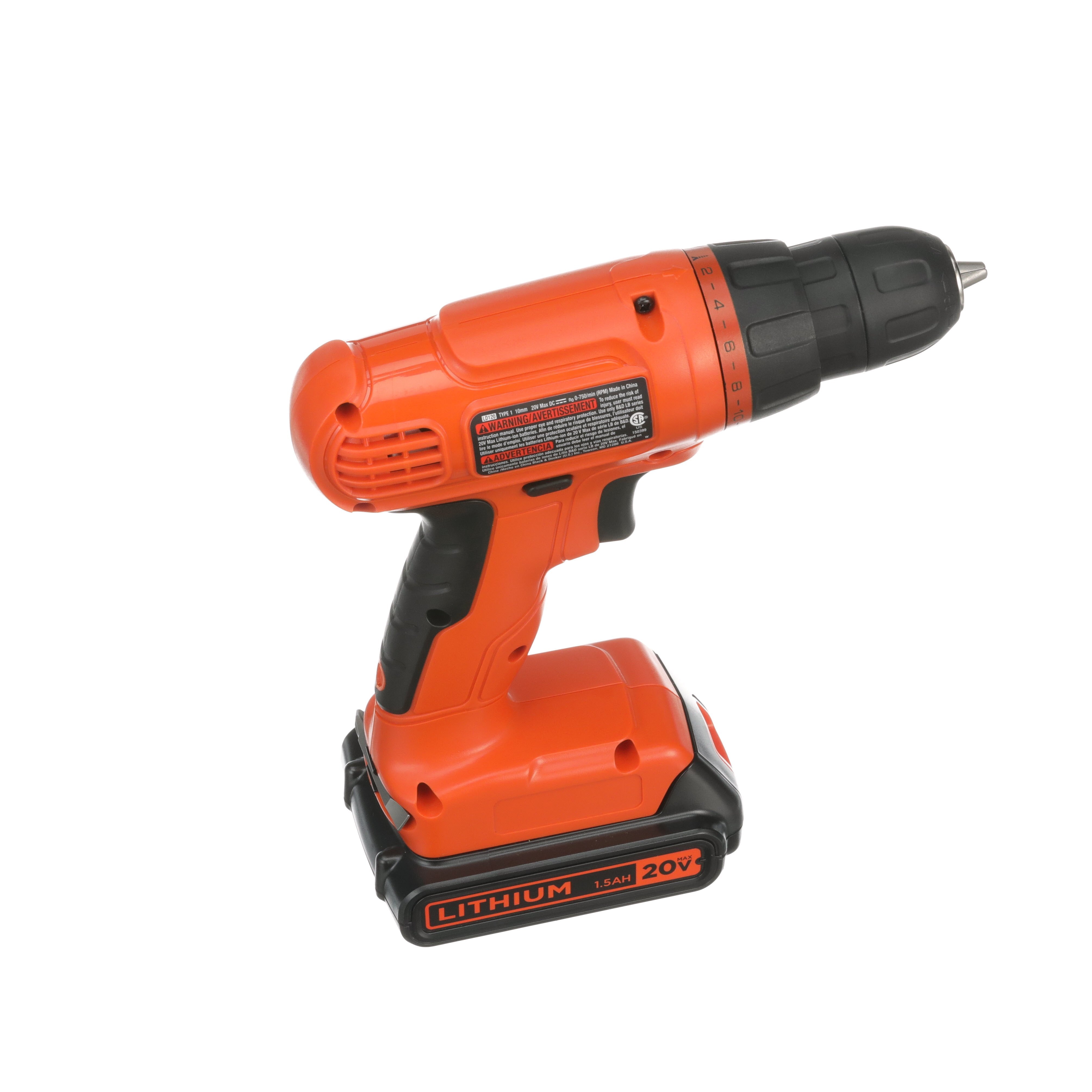 20V MAX* POWERCONNECT™ Cordless Drill Kit with 100-Piece Accessory Set - Powerful & Lightweight for DIY Home Projects, Woodworking, and Construction Work