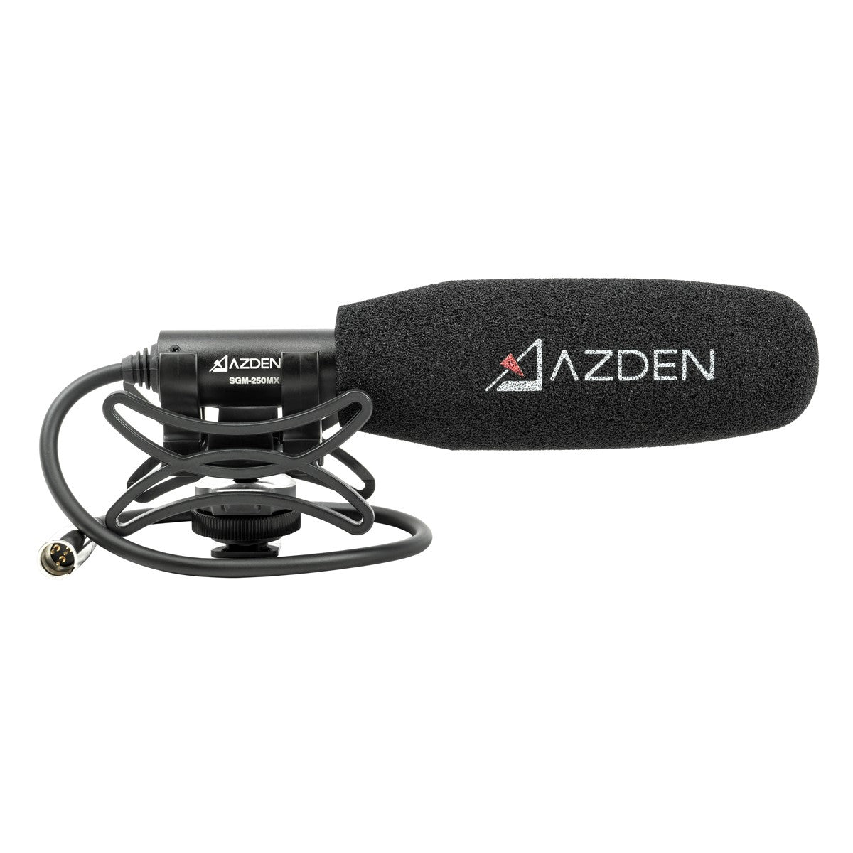Azden Professional Compact Cine Microphone with Mini XLR Output - High-Quality Audio for DSLR Cameras, Video Recording & Film Production