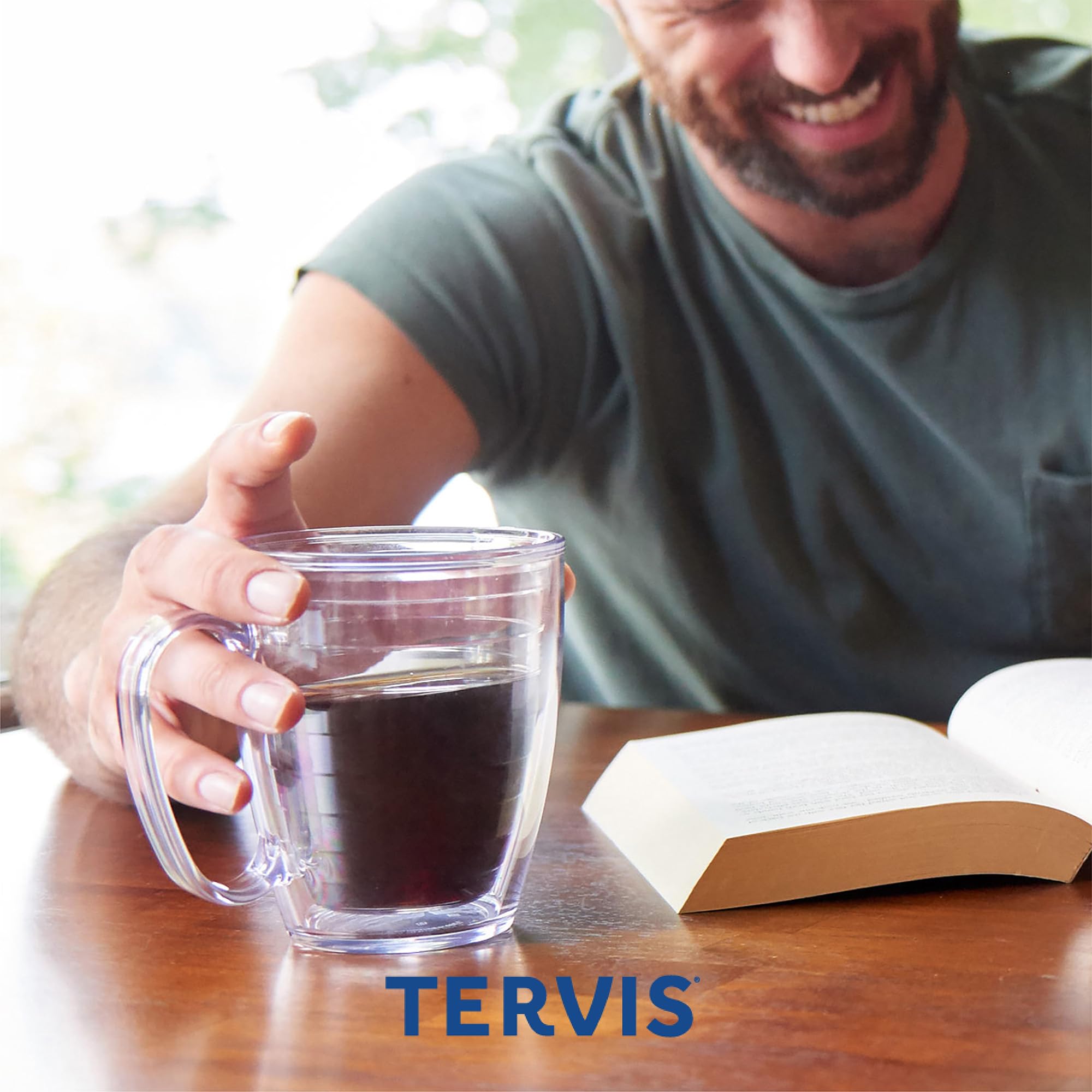 Tervis Trailer Bears Insulated Tumbler - 16oz Double Wall Travel Mug, Keeps Drinks Hot & Cold - Made in USA, BPA-Free Clear Cup - Perfect for Coffee, Tea, and Beverages On-The-Go
